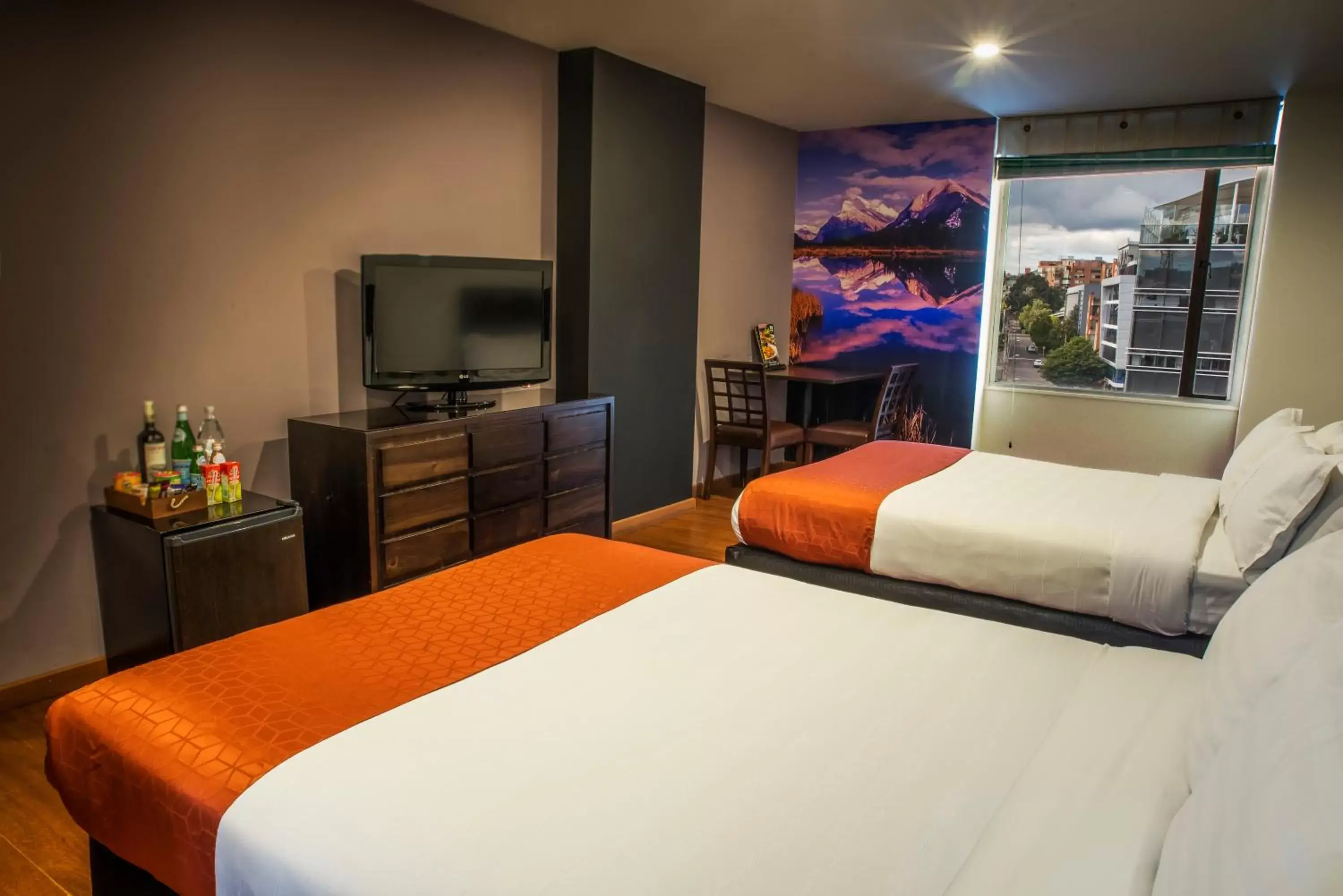 Bed in Hotel Santa Barbara Real