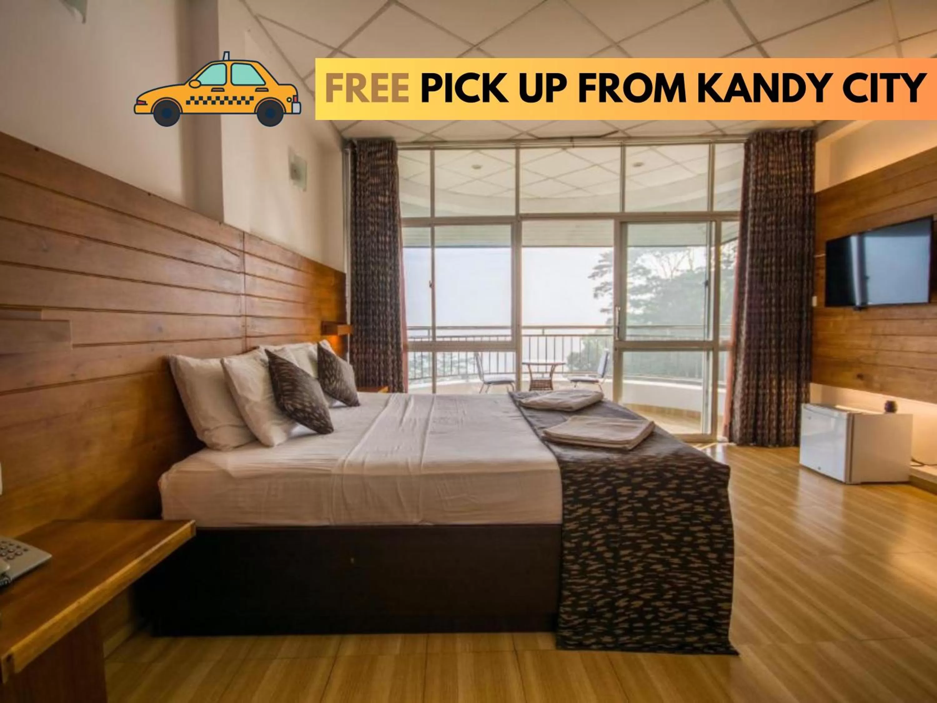 Kandyan View Holiday Bungalow free pickup from kandy
