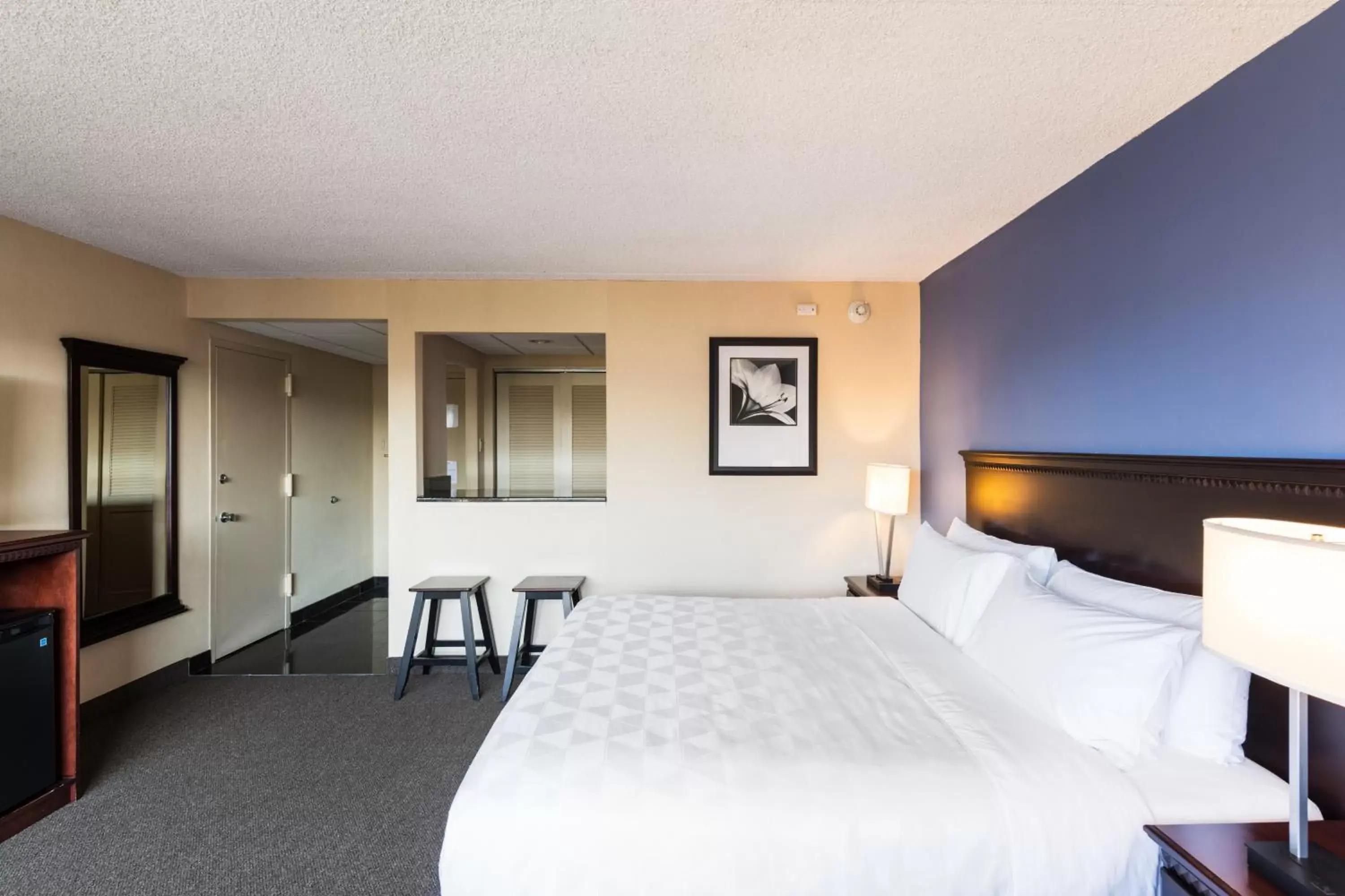 Bedroom, Bed in Holiday Inn South Plainfield-Piscataway, an IHG Hotel