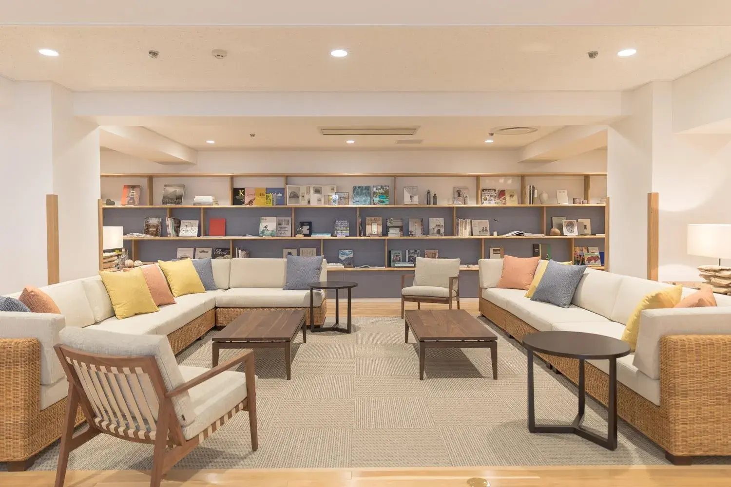 Library in Izu-Imaihama Tokyu Hotel