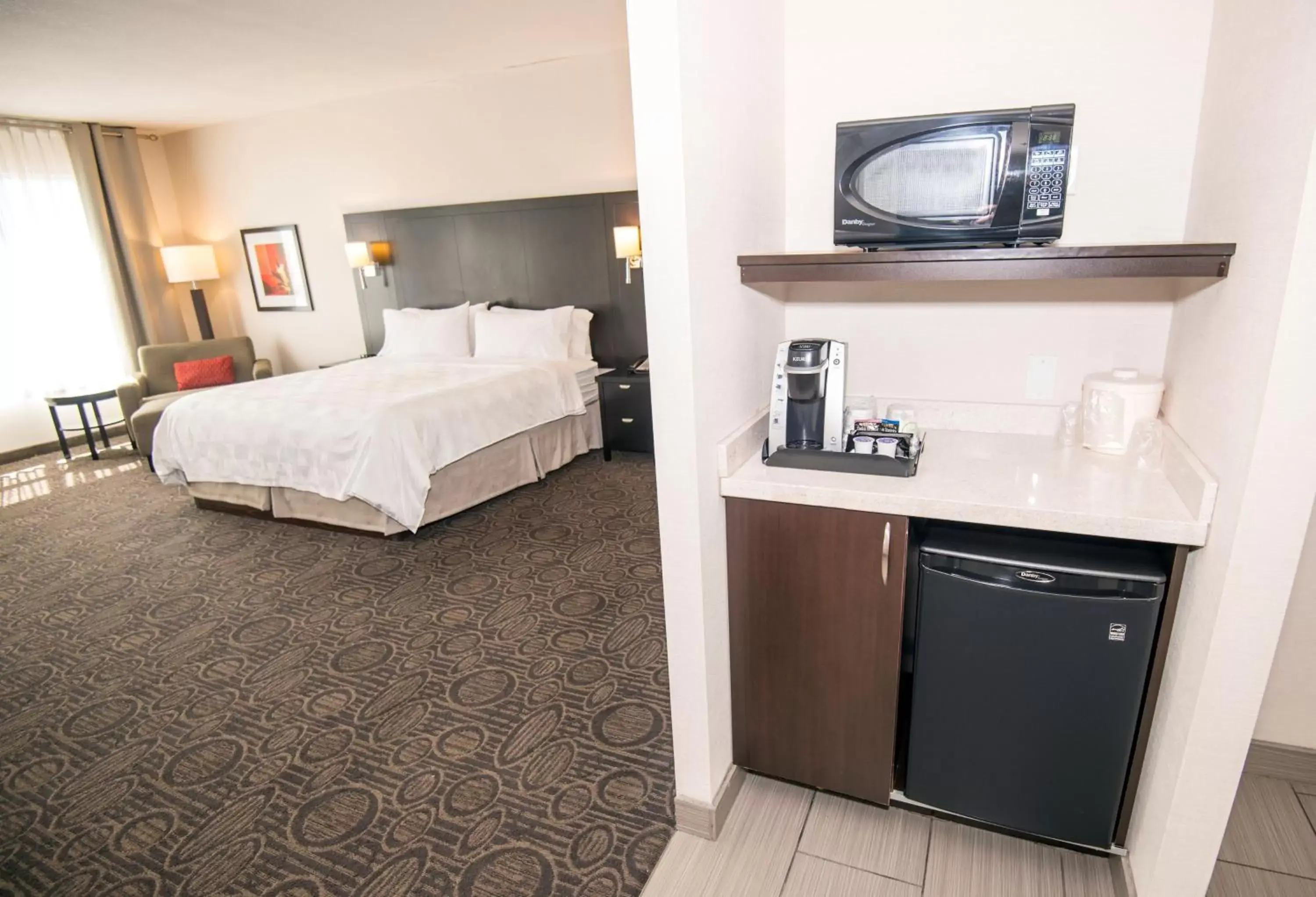 Bedroom in Holiday Inn Hotel & Suites Red Deer, an IHG Hotel