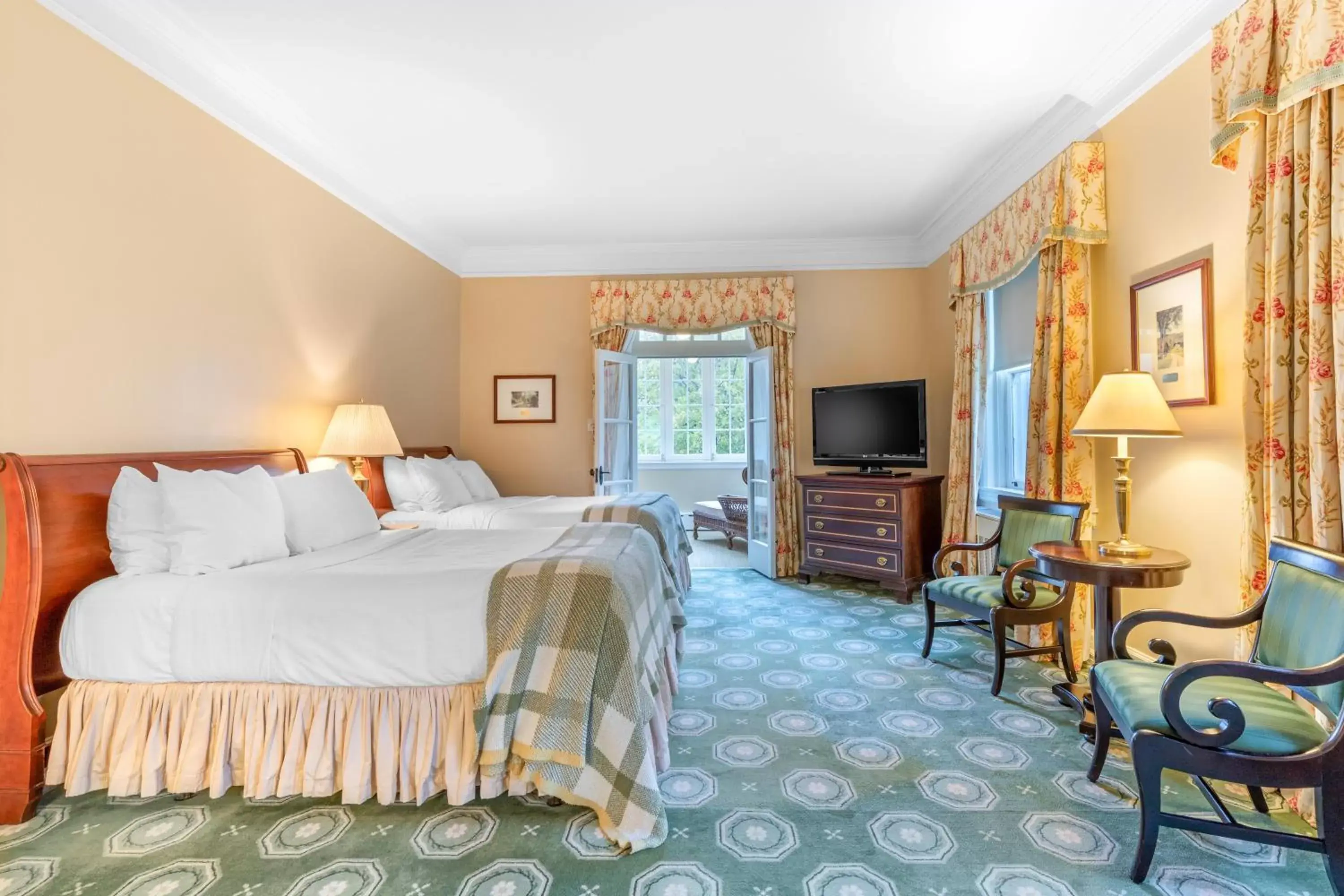 Bedroom in The Omni Homestead Resort