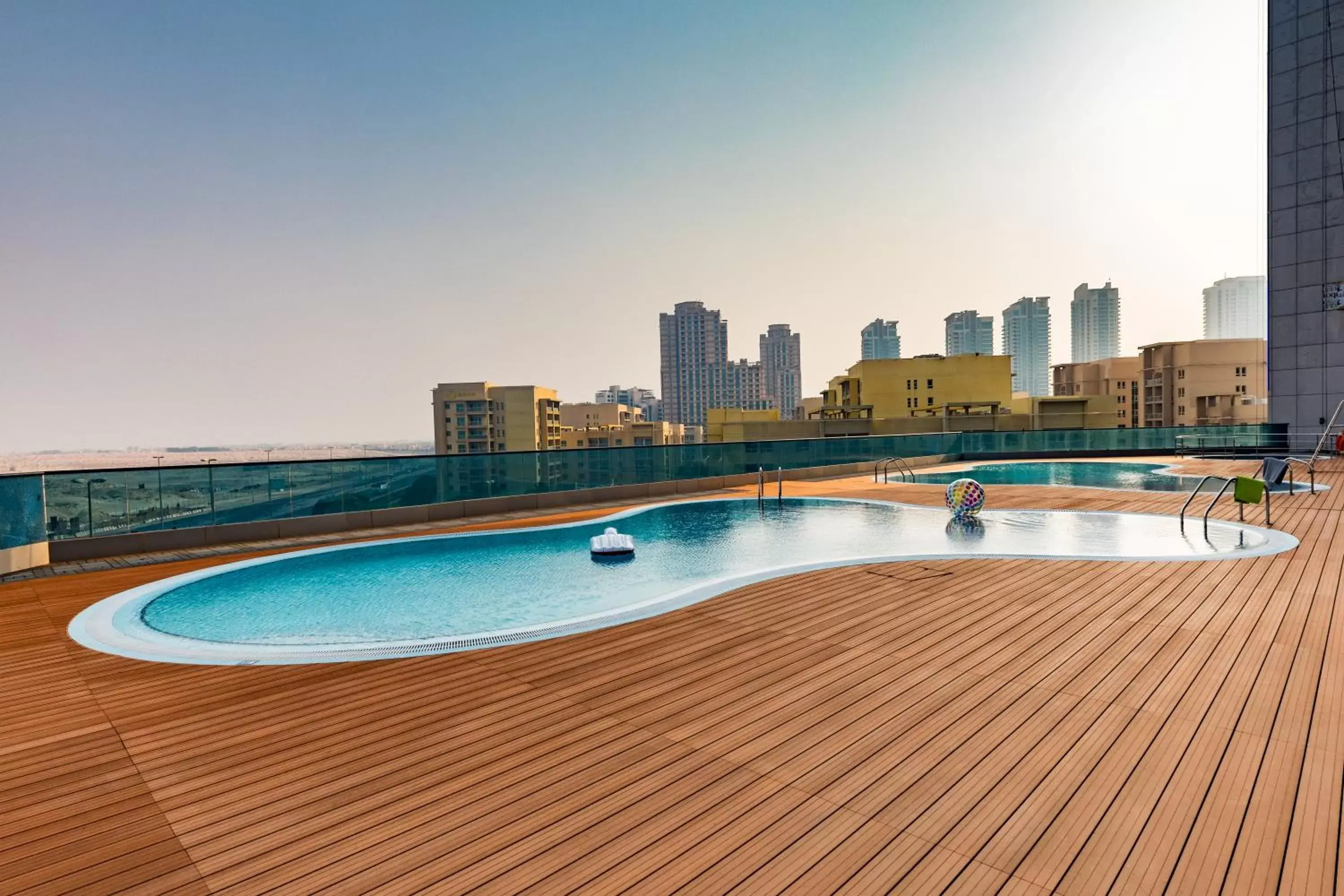 Swimming Pool in Millennium Place Barsha Heights Hotel Apartments