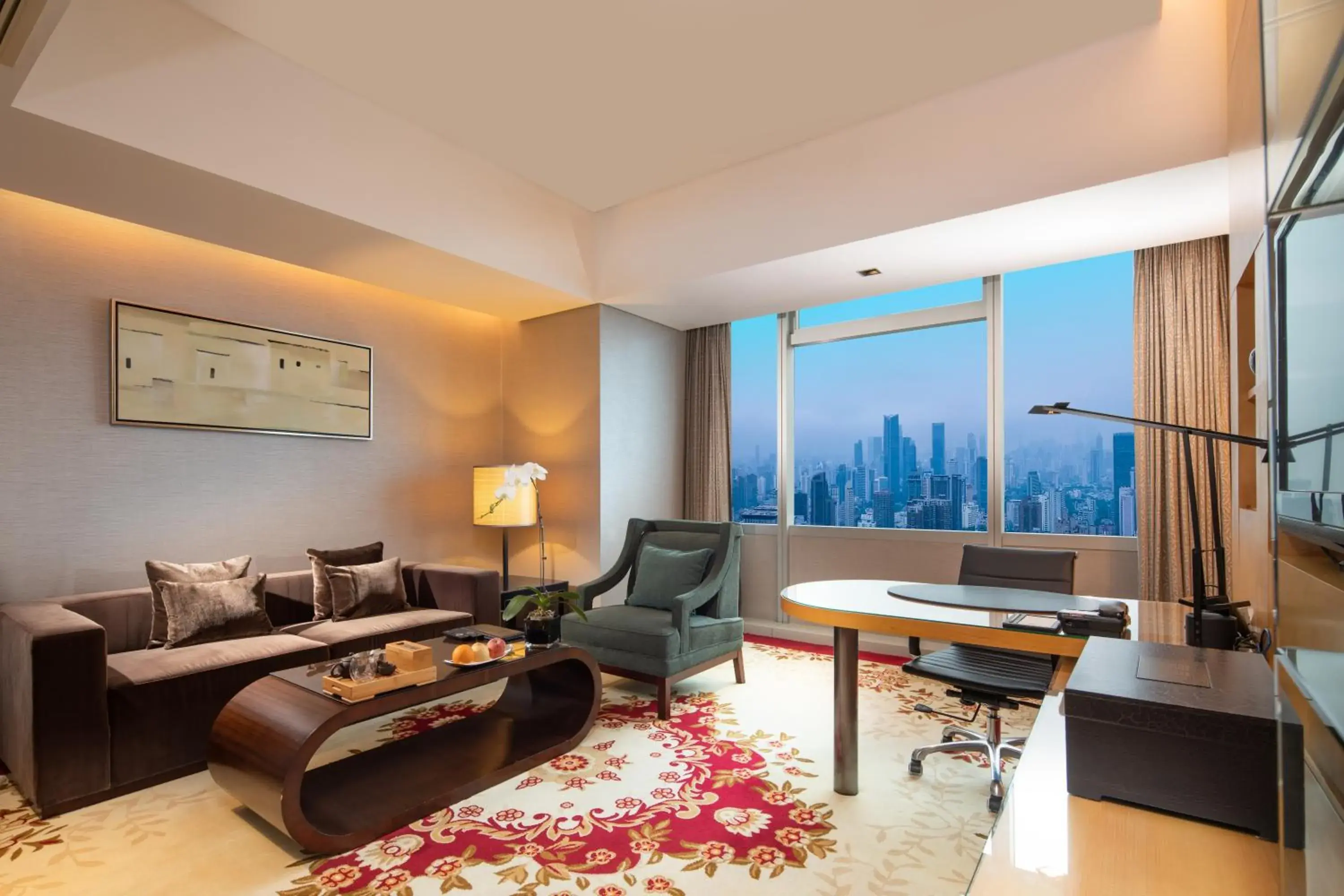 Living room in The Longemont Shanghai Living room in The Longemont Shanghai