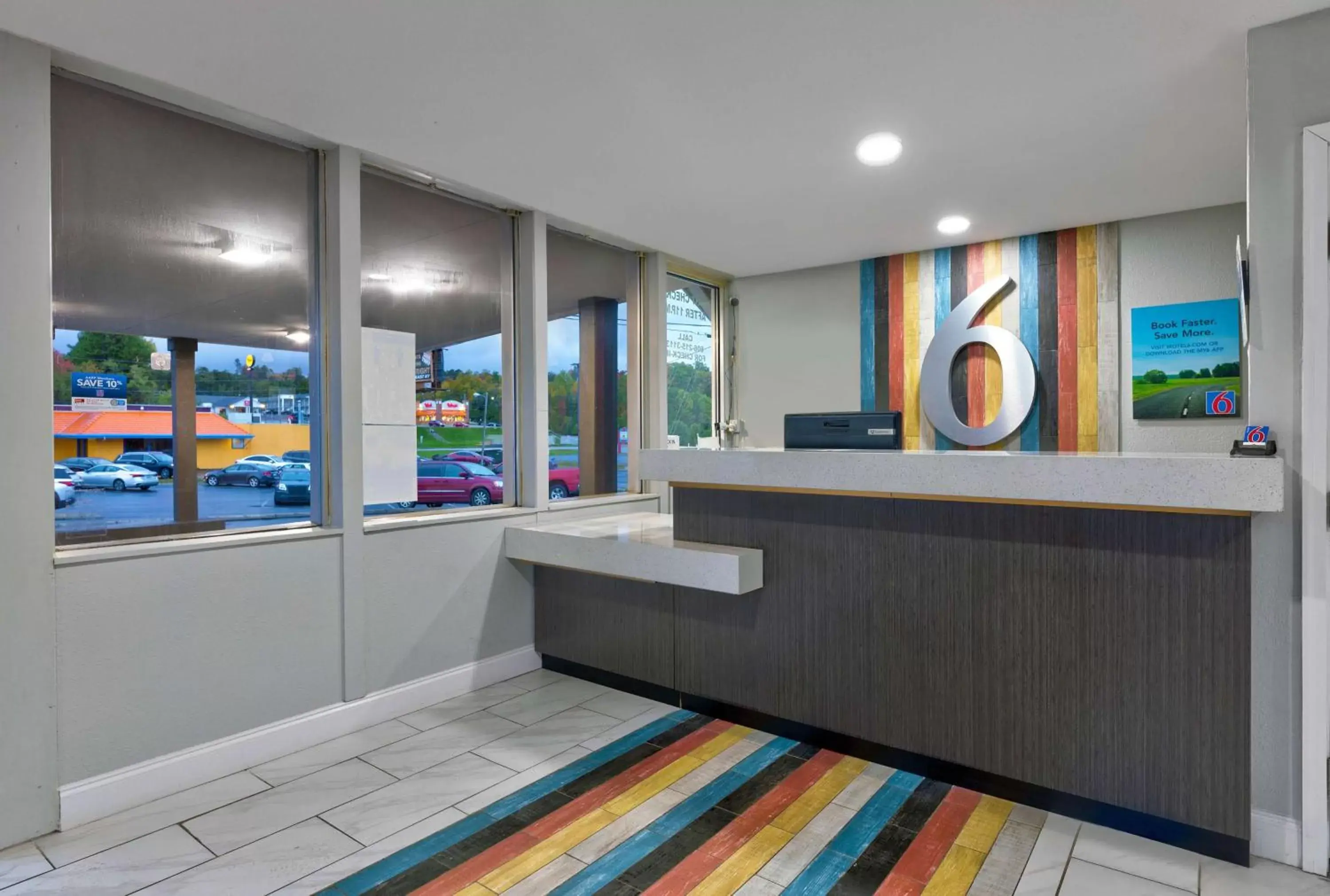 Lobby or reception in Motel 6 Corbin KY Lobby or reception in Motel 6 Corbin KY