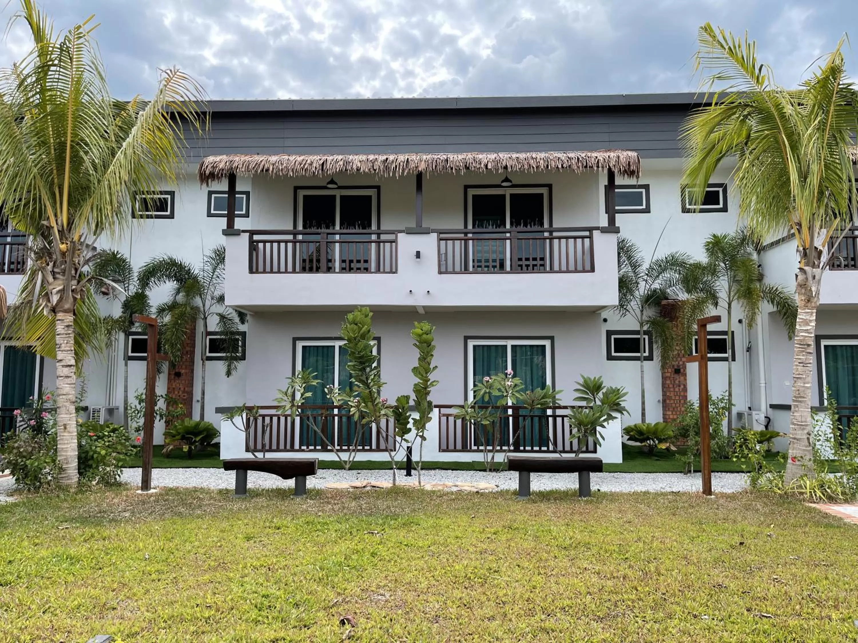 Garden view in Lavigo Resort