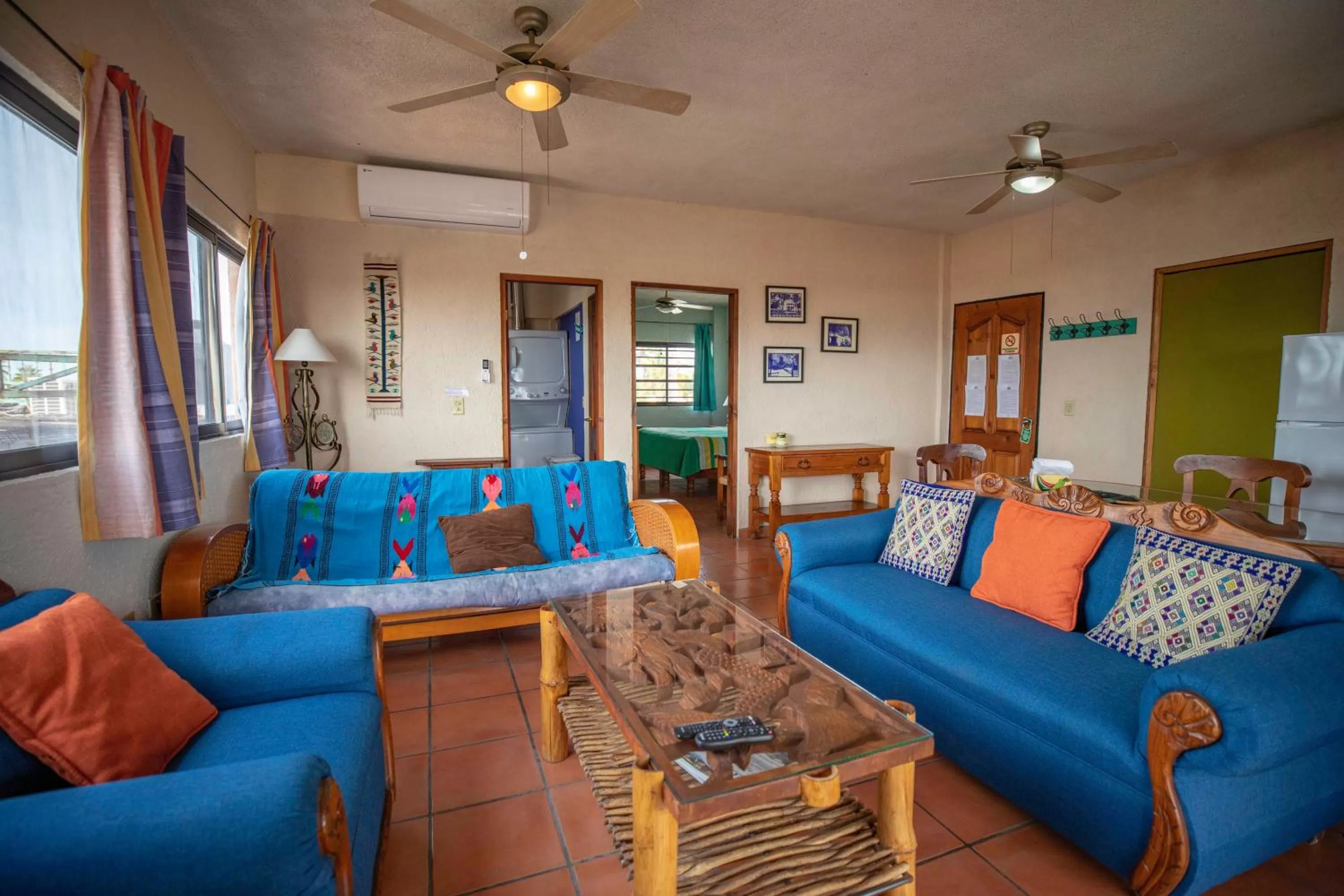 Living room in Hotel Posada Luna Sol