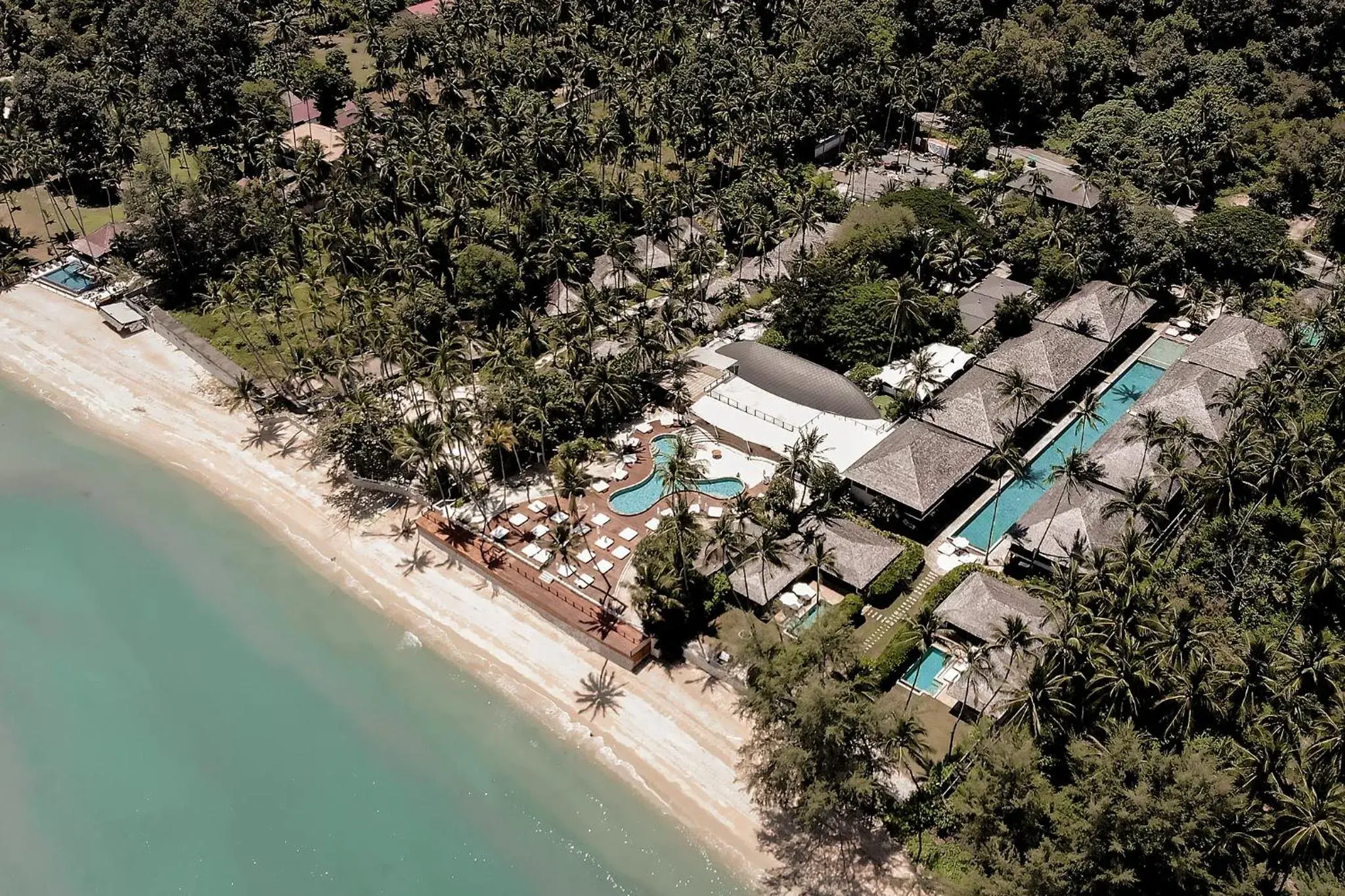 Bird's eye view, Bird's-eye View in Nikki Beach Resort & Spa Koh Samui