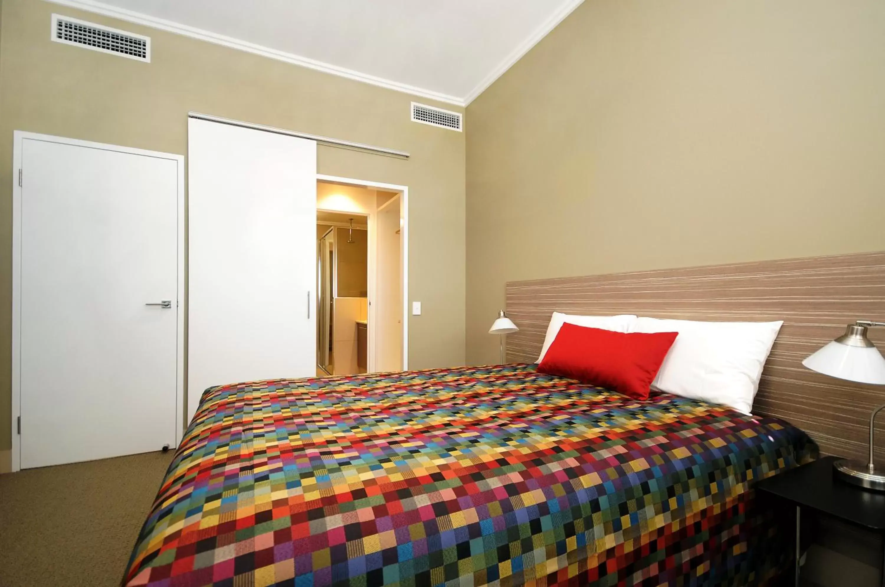 Bedroom, Bed in Laguna Serviced Apartments