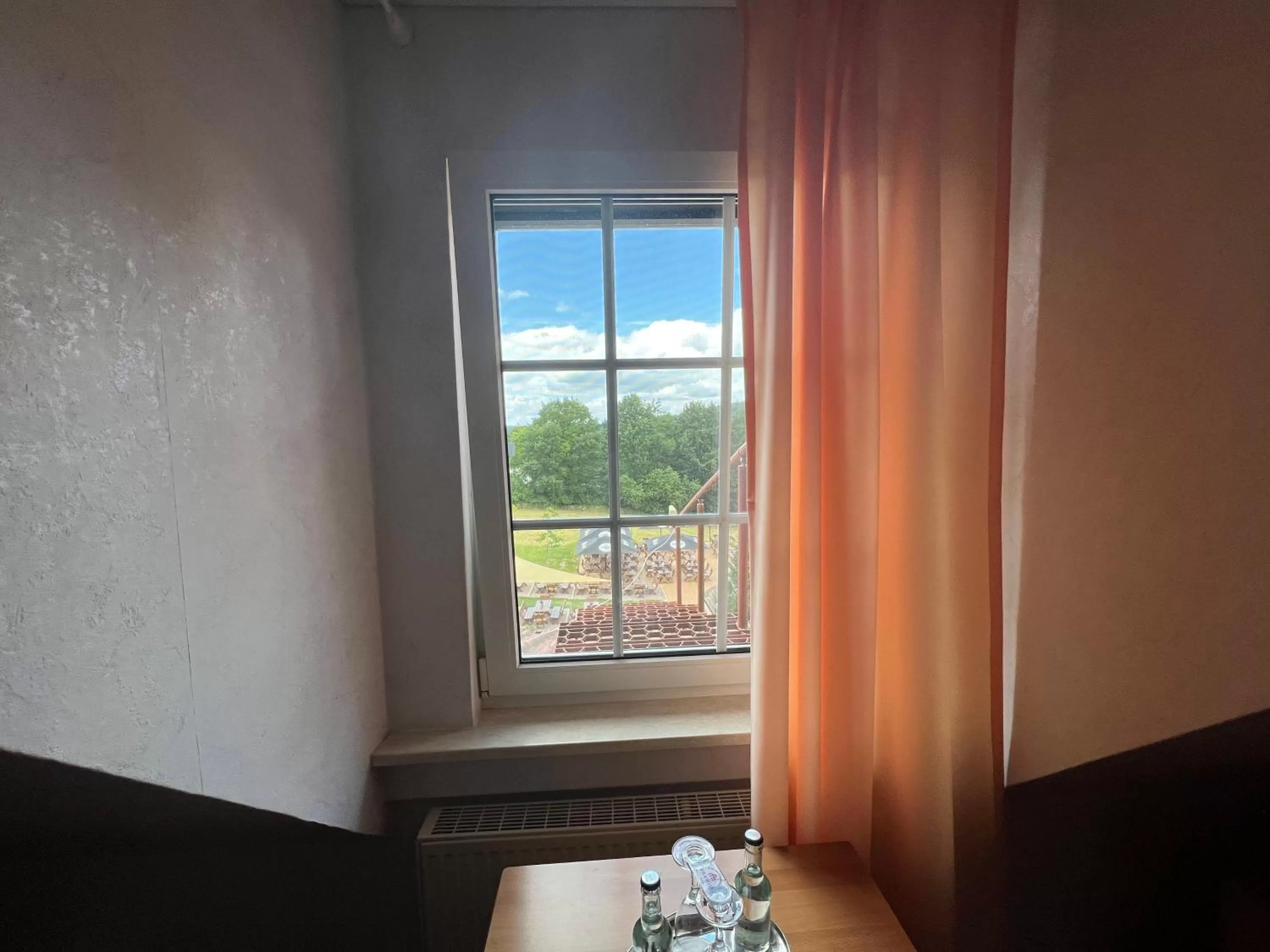 Garden view in Hotel Rehkitz