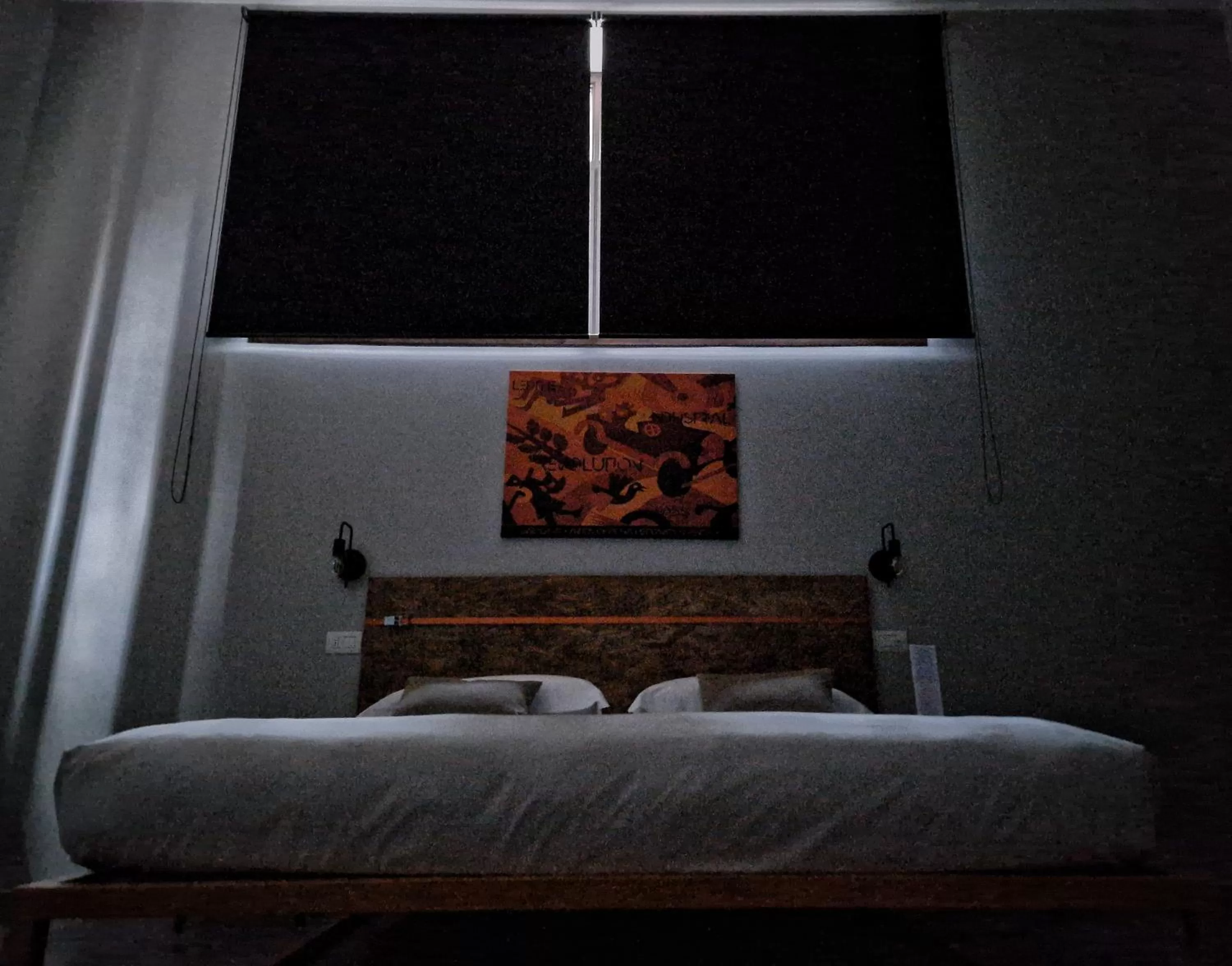 Bed in GARAGE47 Storica Officina Meccanica LOFT B&B iN PIENZA