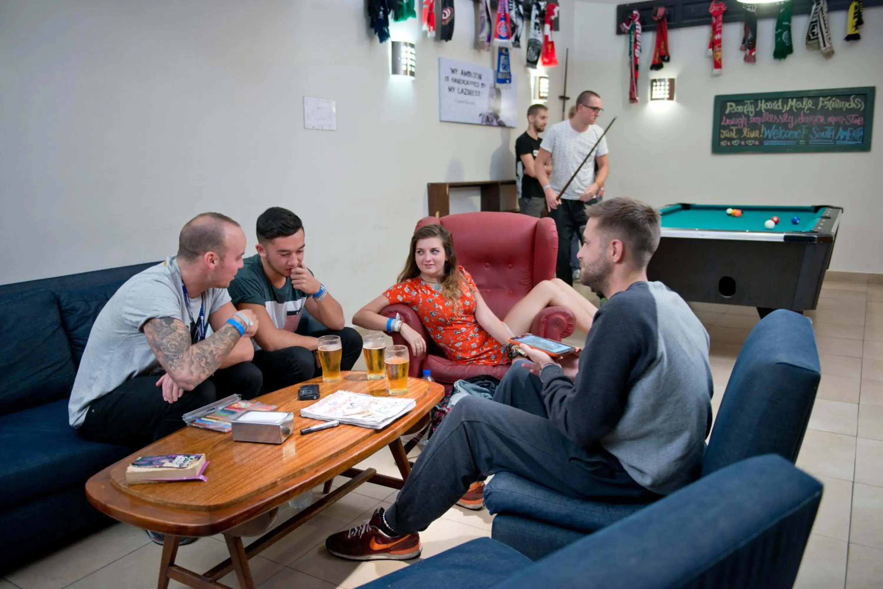 Communal lounge/ TV room in Milhouse Avenue