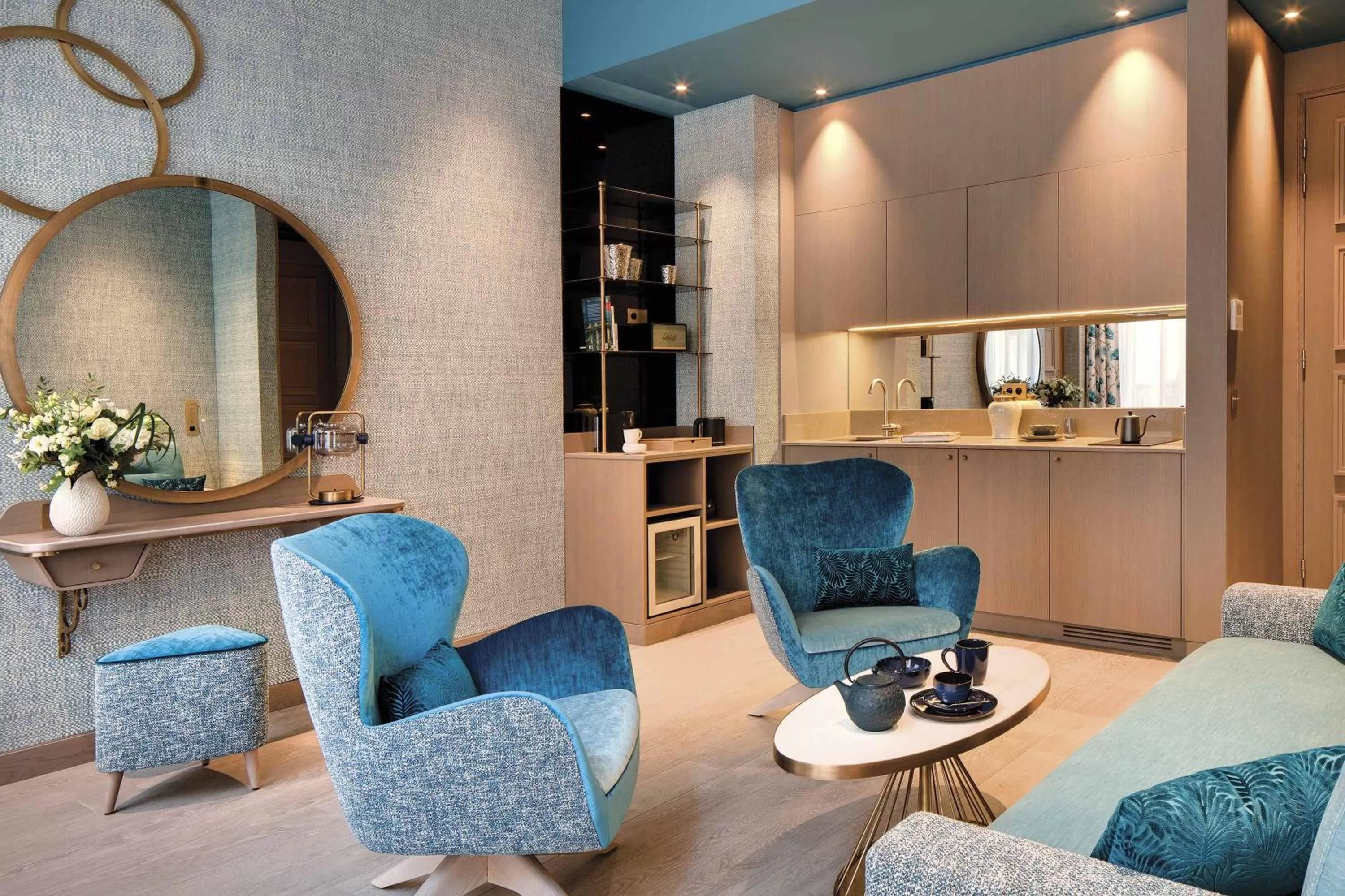 Photo of the whole room in La Demeure Montaigne