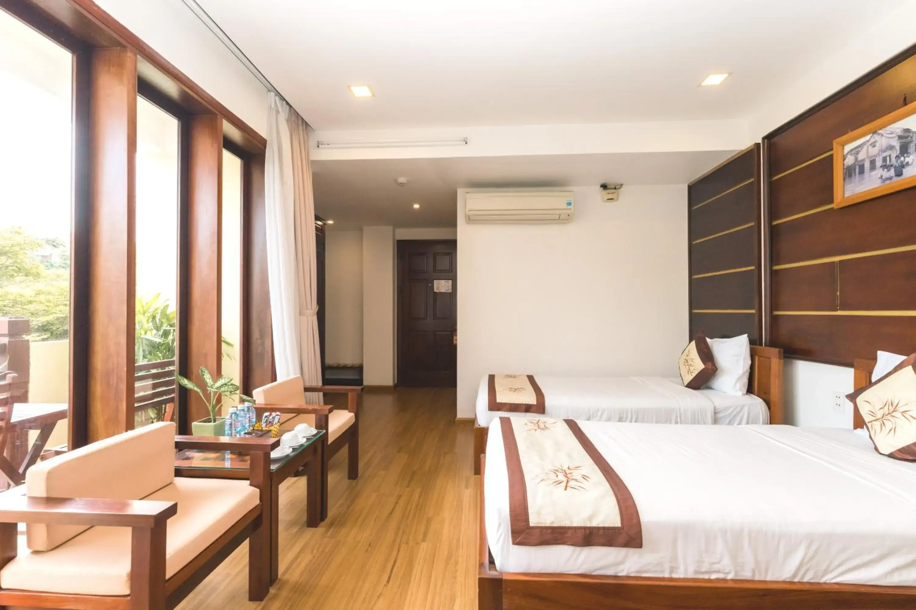 Triple Room with Balcony in Kiman Hoi An Hotel And Spa