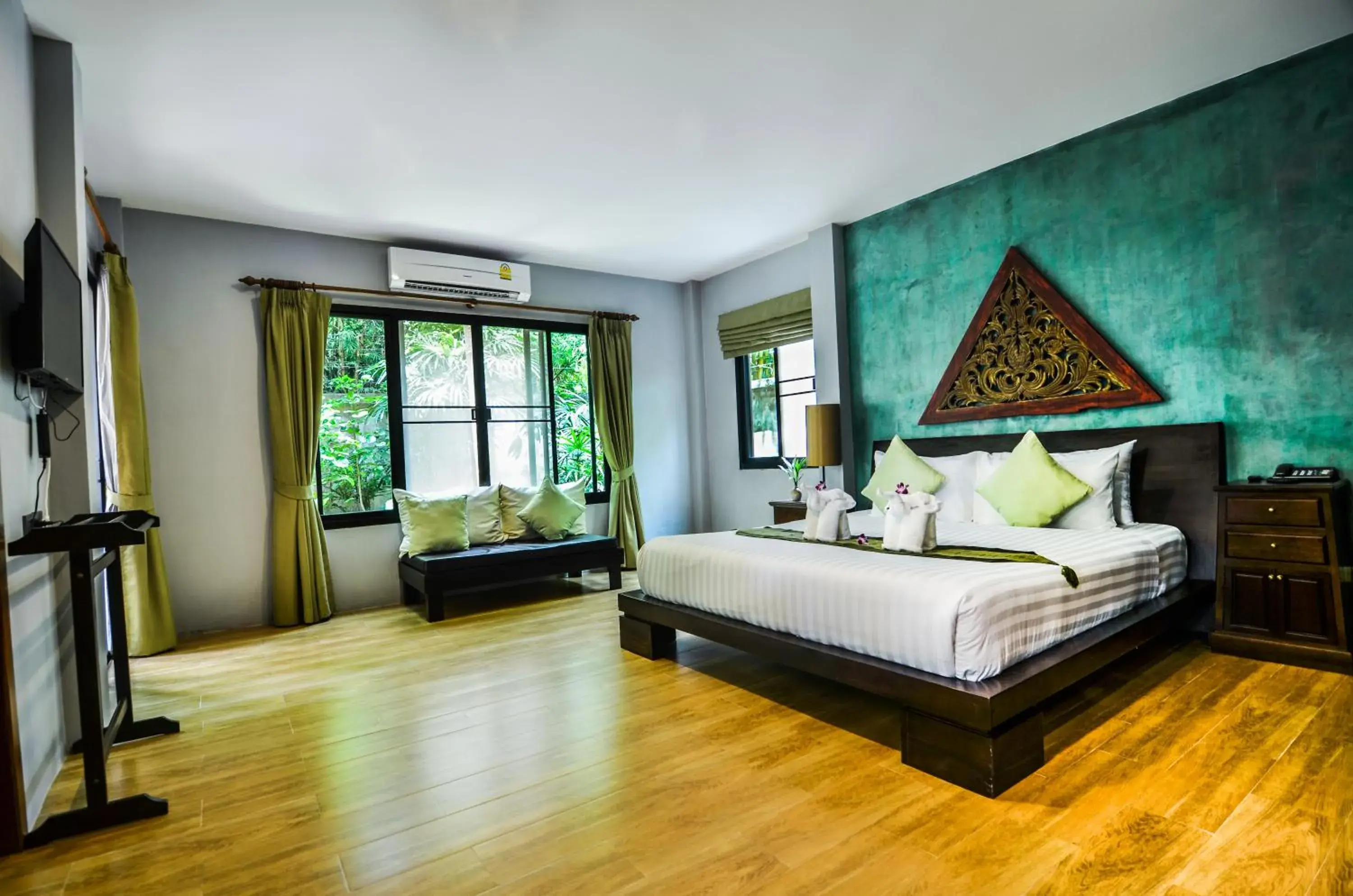 Photo of the whole room, Bed in Cocoville Phuket - SHA Plus Photo of the whole room, Bed in Cocoville Phuket - SHA Plus