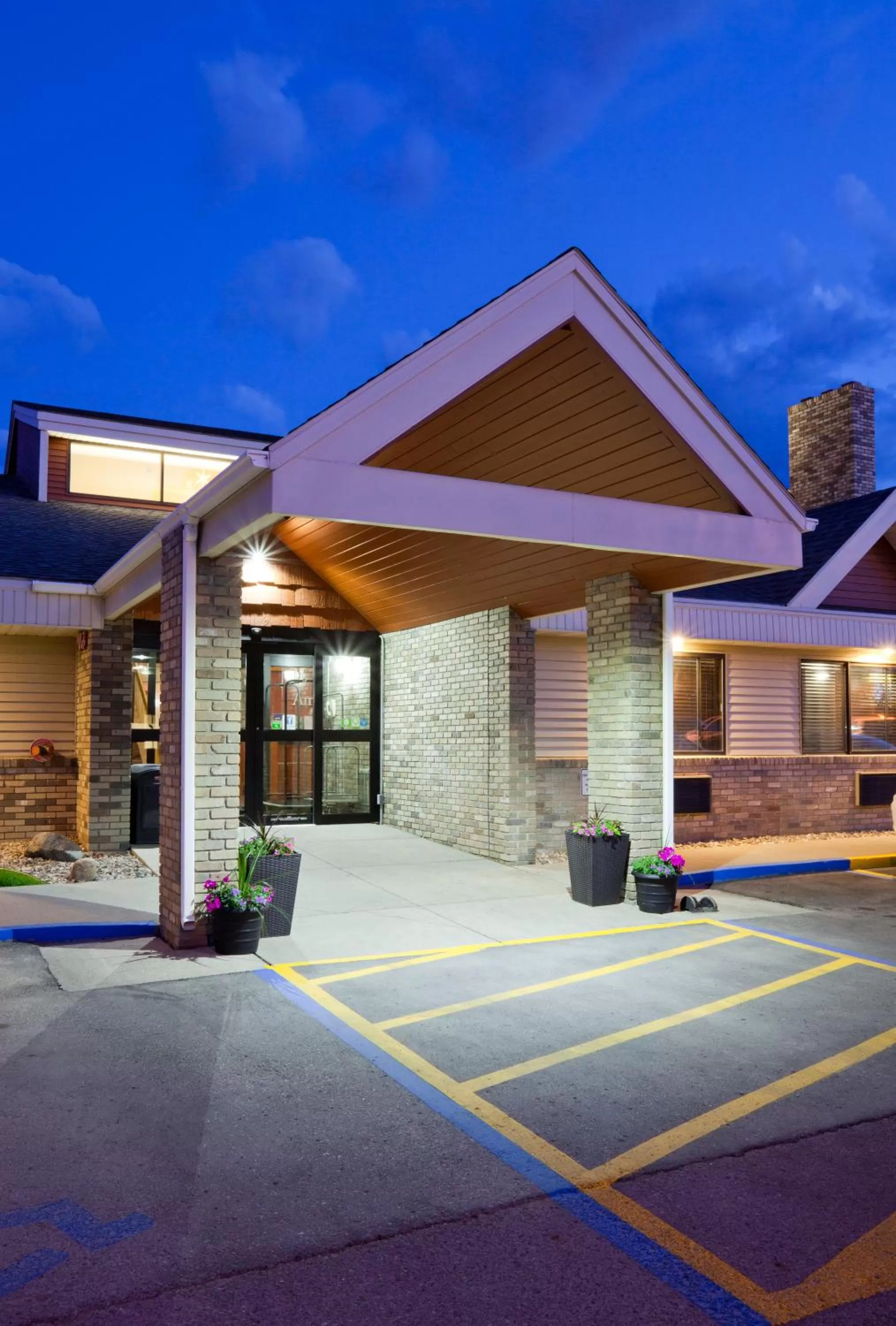 Facade/entrance in AmericInn by Wyndham Fargo West Acres