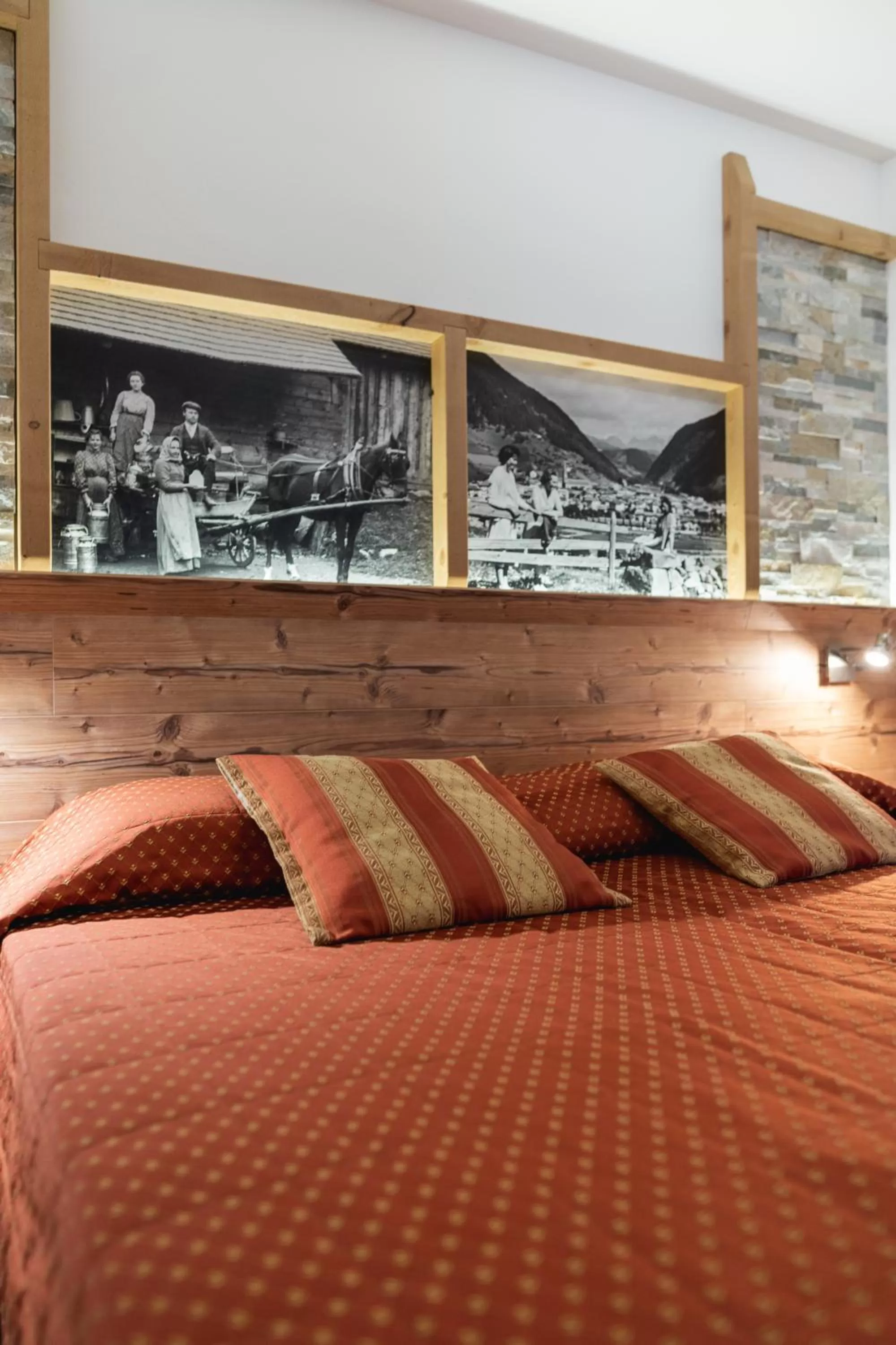 Bed in Hotel Touring