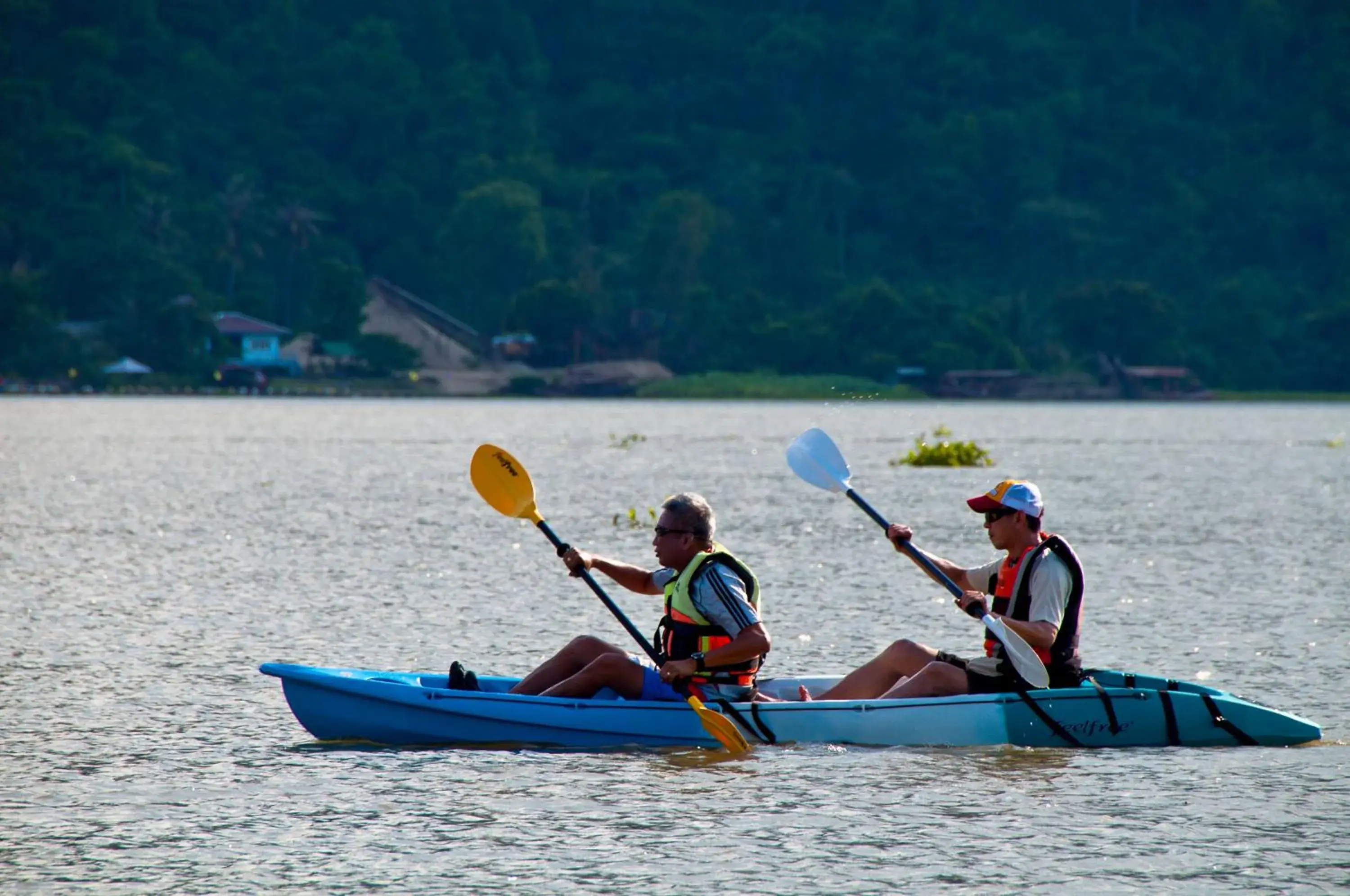 Activities, Canoeing in Monsane River Kwai Resort & Spa
