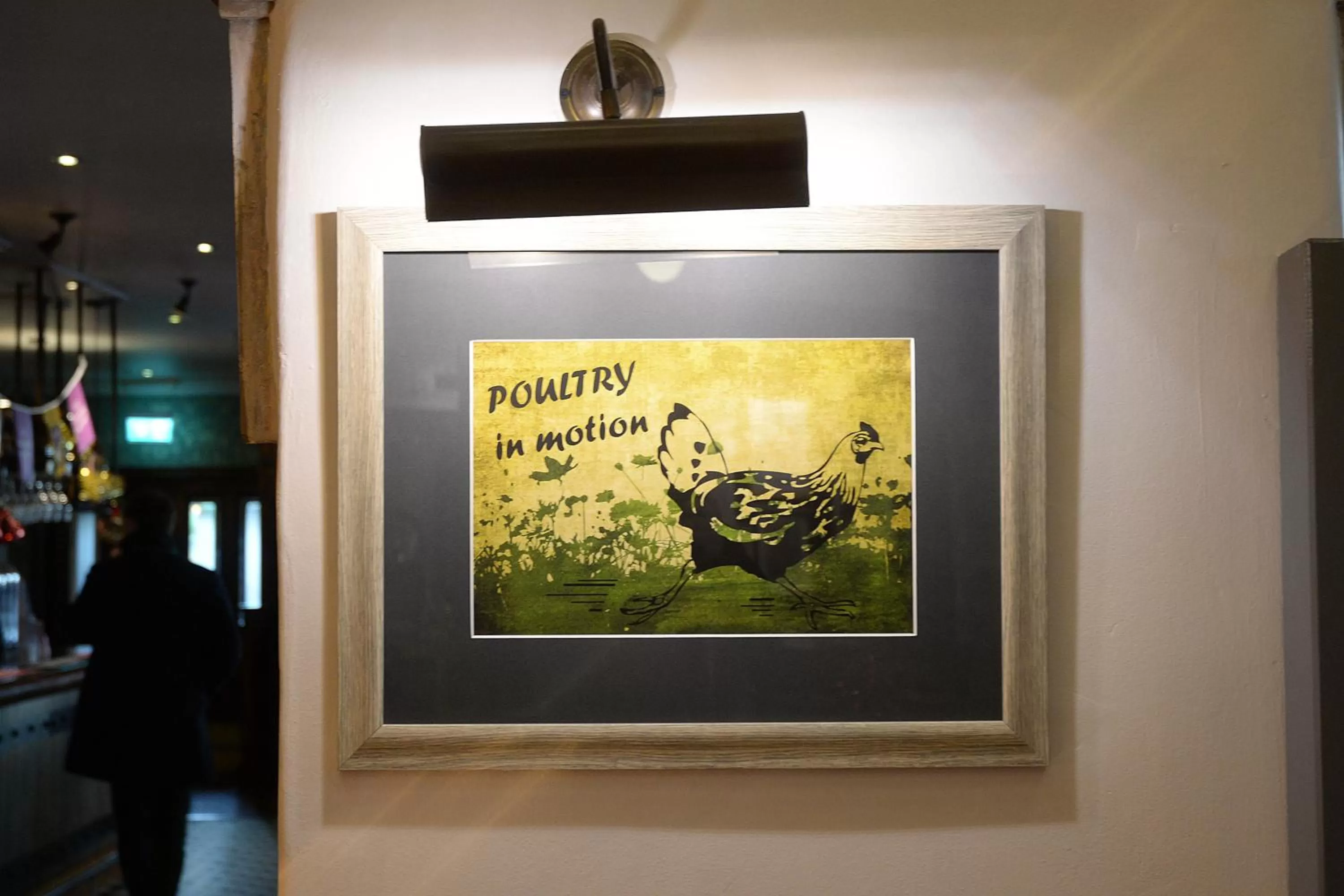 Decorative detail in Boat & Horses Inn