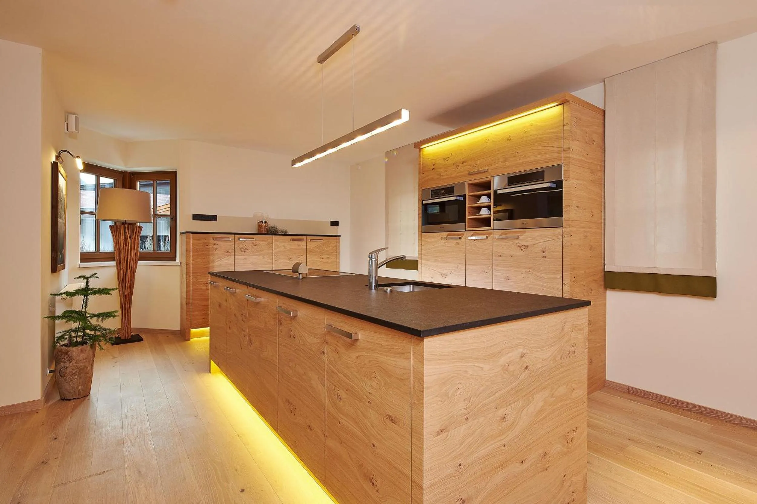 Kitchen or kitchenette in Alpeiner - Nature Resort Tirol