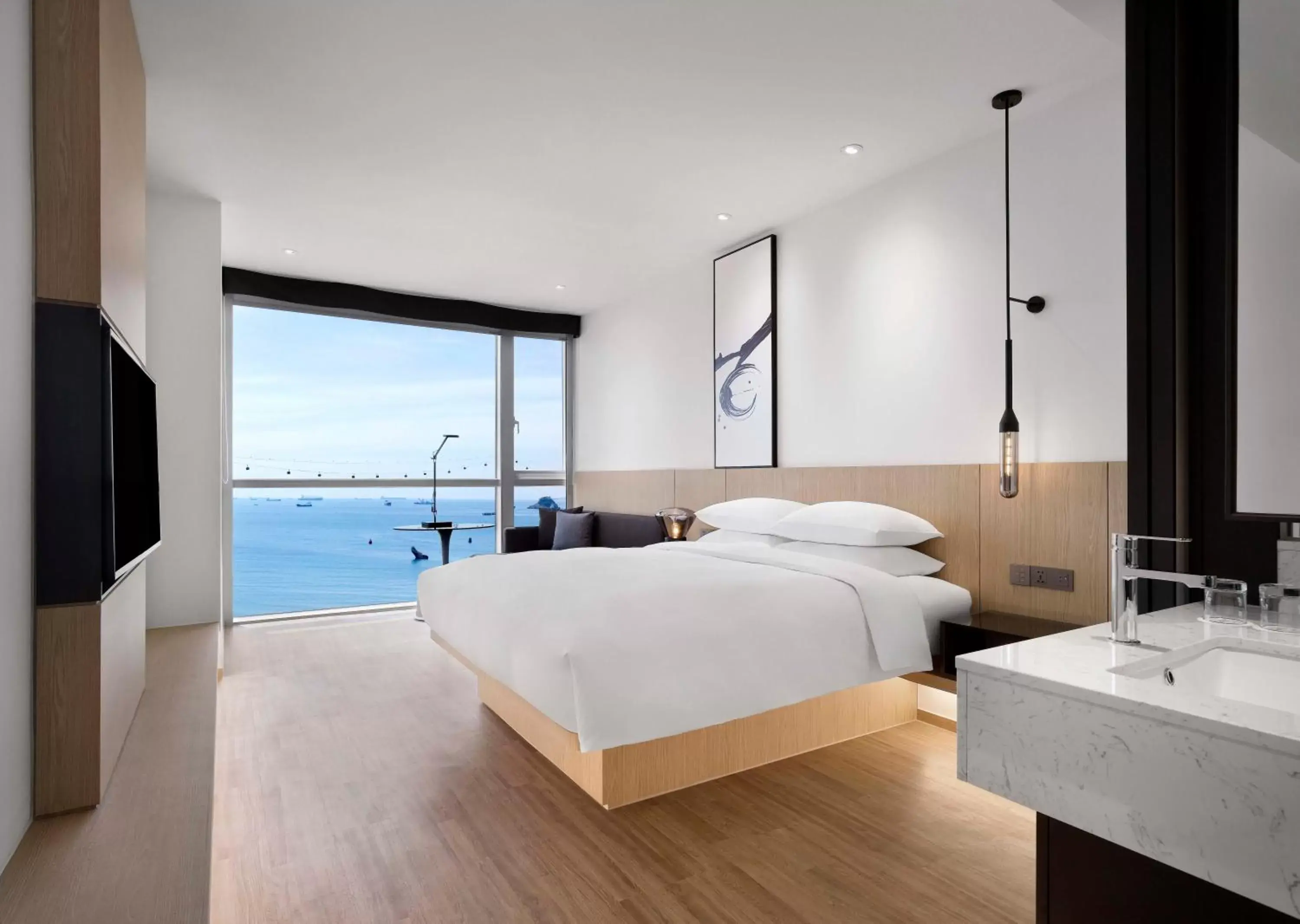 Bed in Fairfield by Marriott Busan Songdo Beach