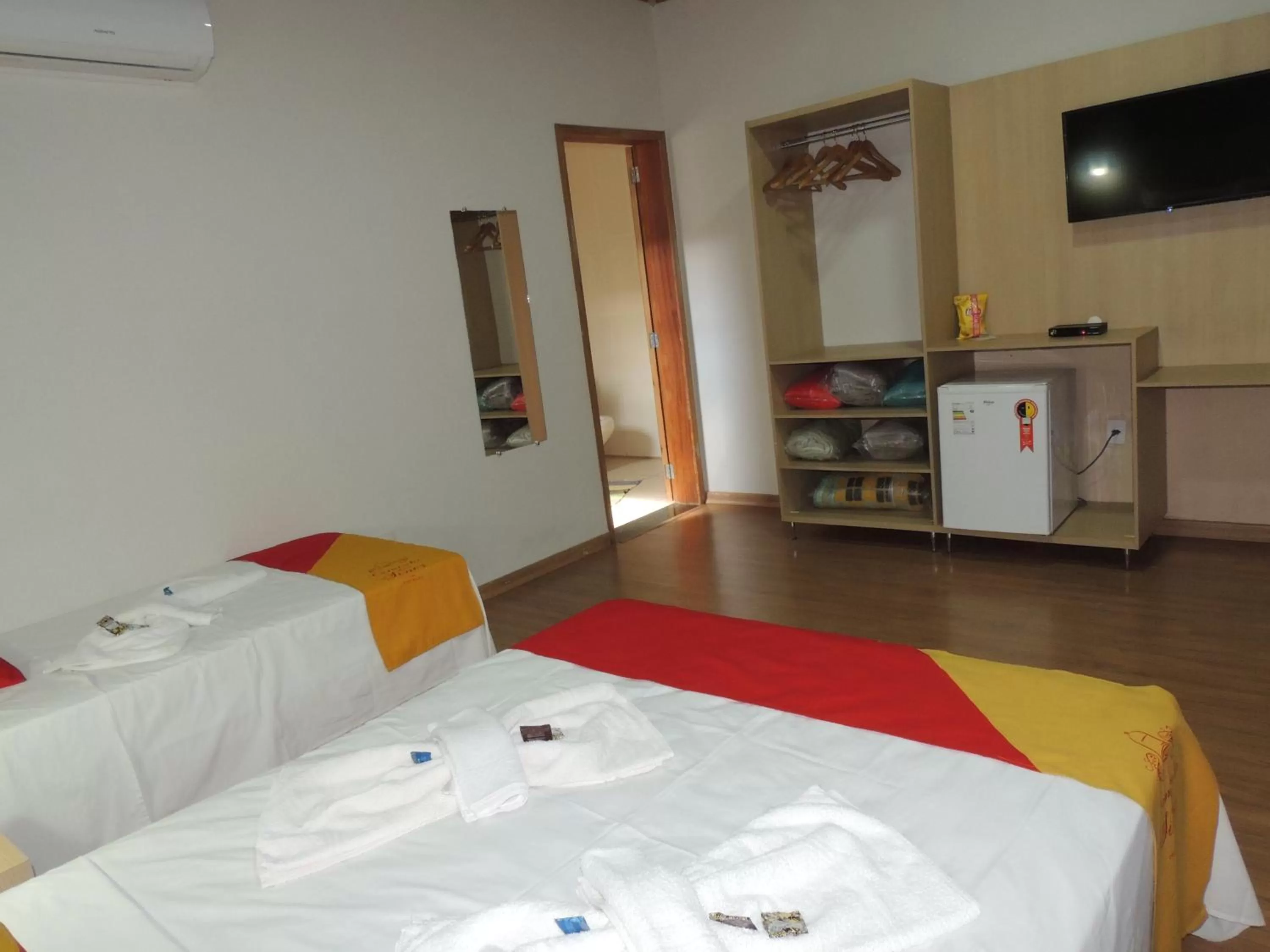 Bedroom, Bed in Pousada Caminho Dos Sinos