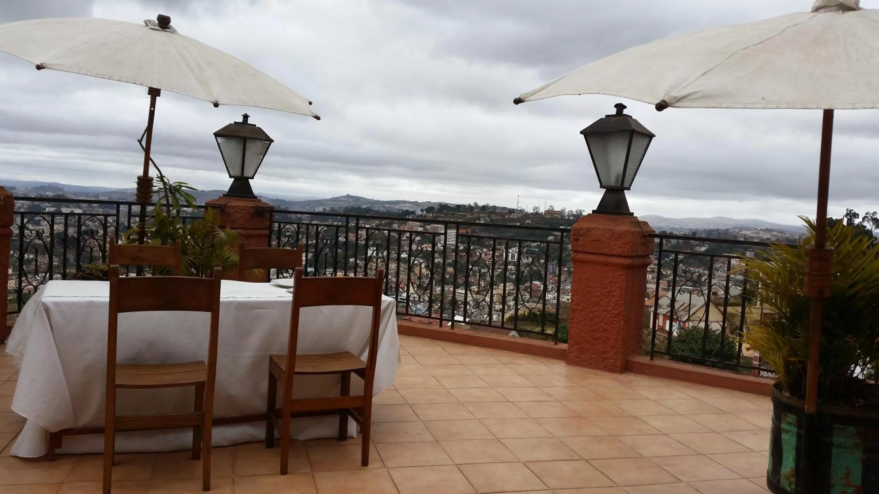 Patio in Relais De La Haute Ville Tana