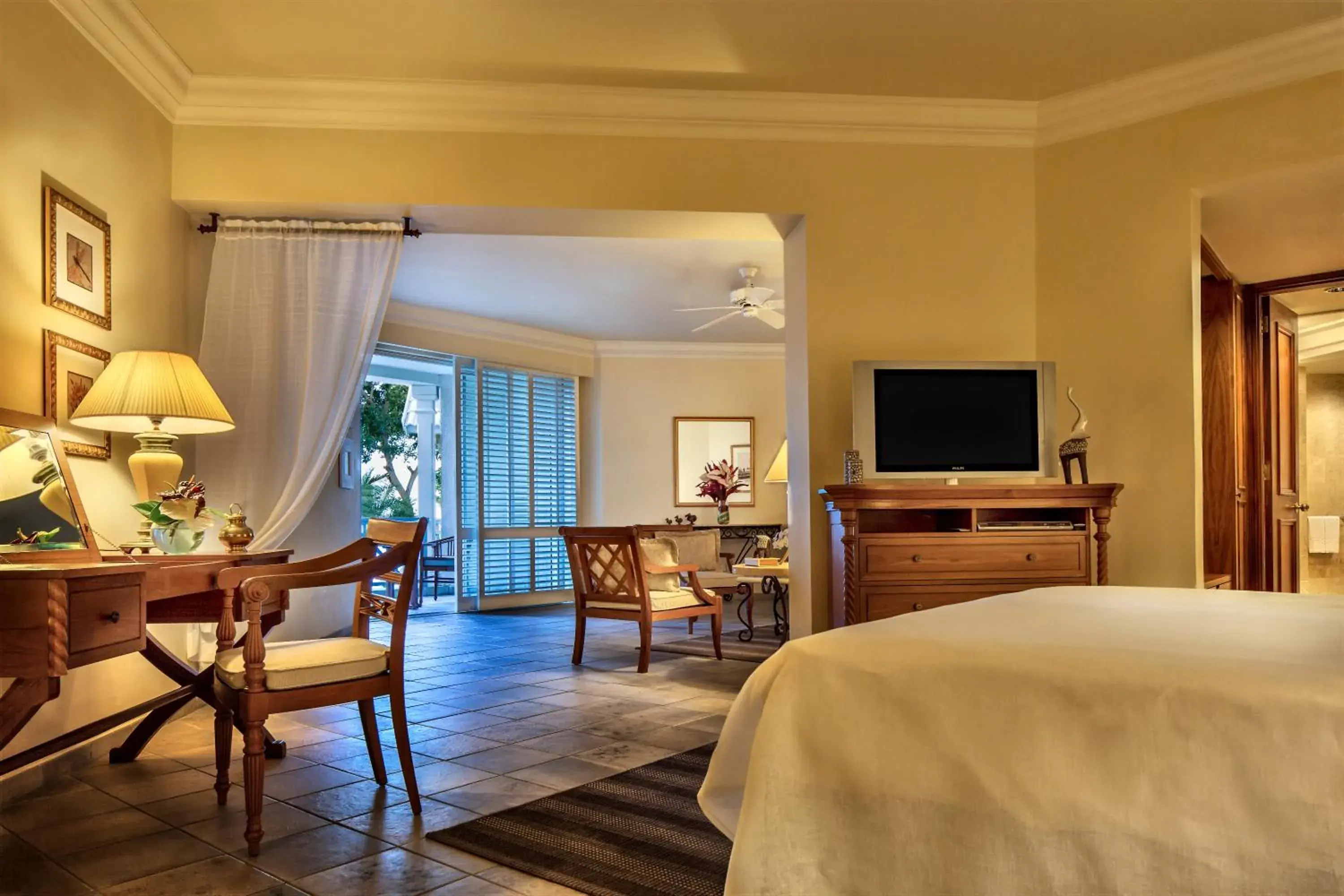 Senior Suite with Garden View - single occupancy in The Residence Mauritius