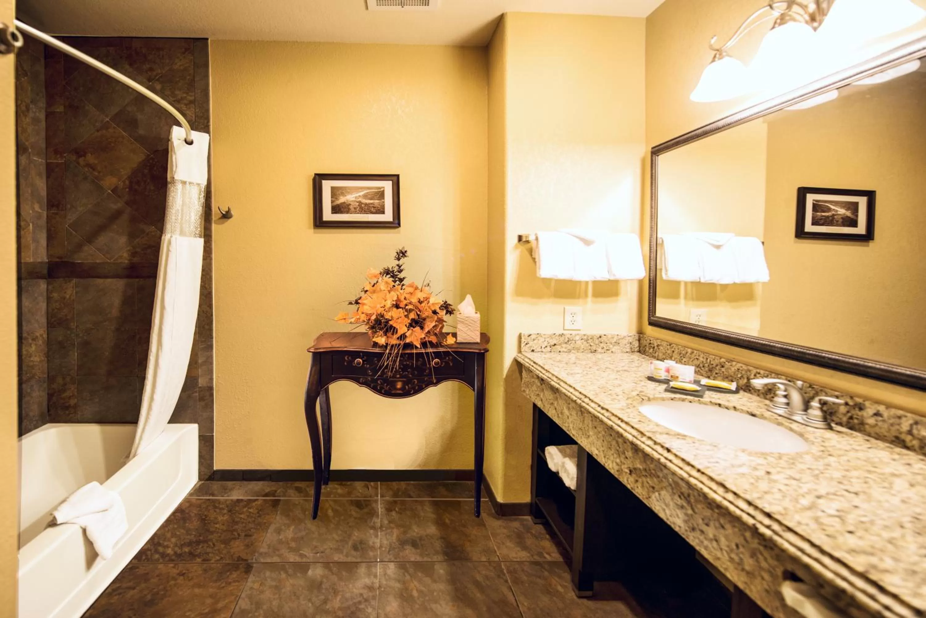 Bathroom in La Quinta by Wyndham Marble Falls