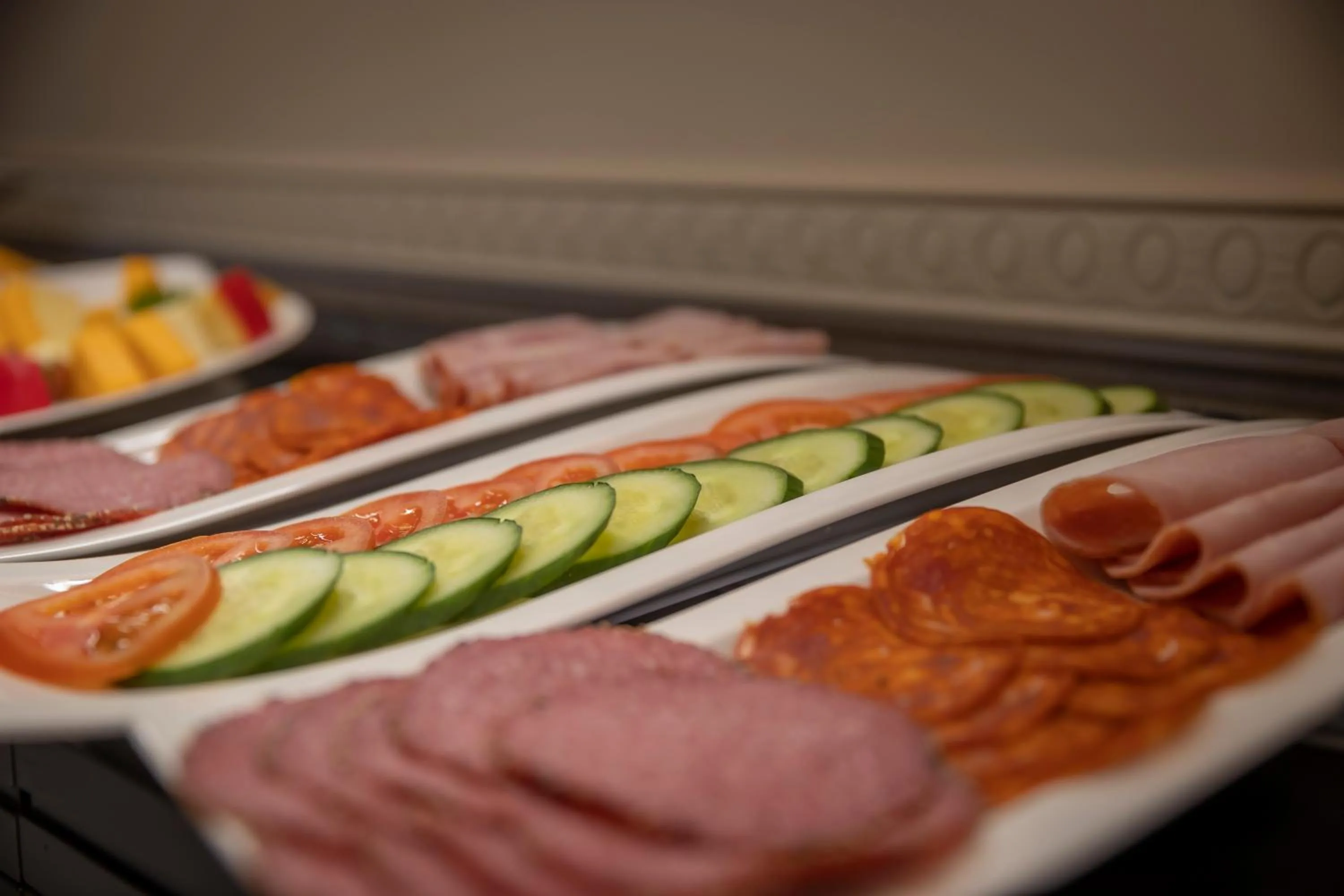 Buffet breakfast in Belvedere Hotel, Dublin City Centre