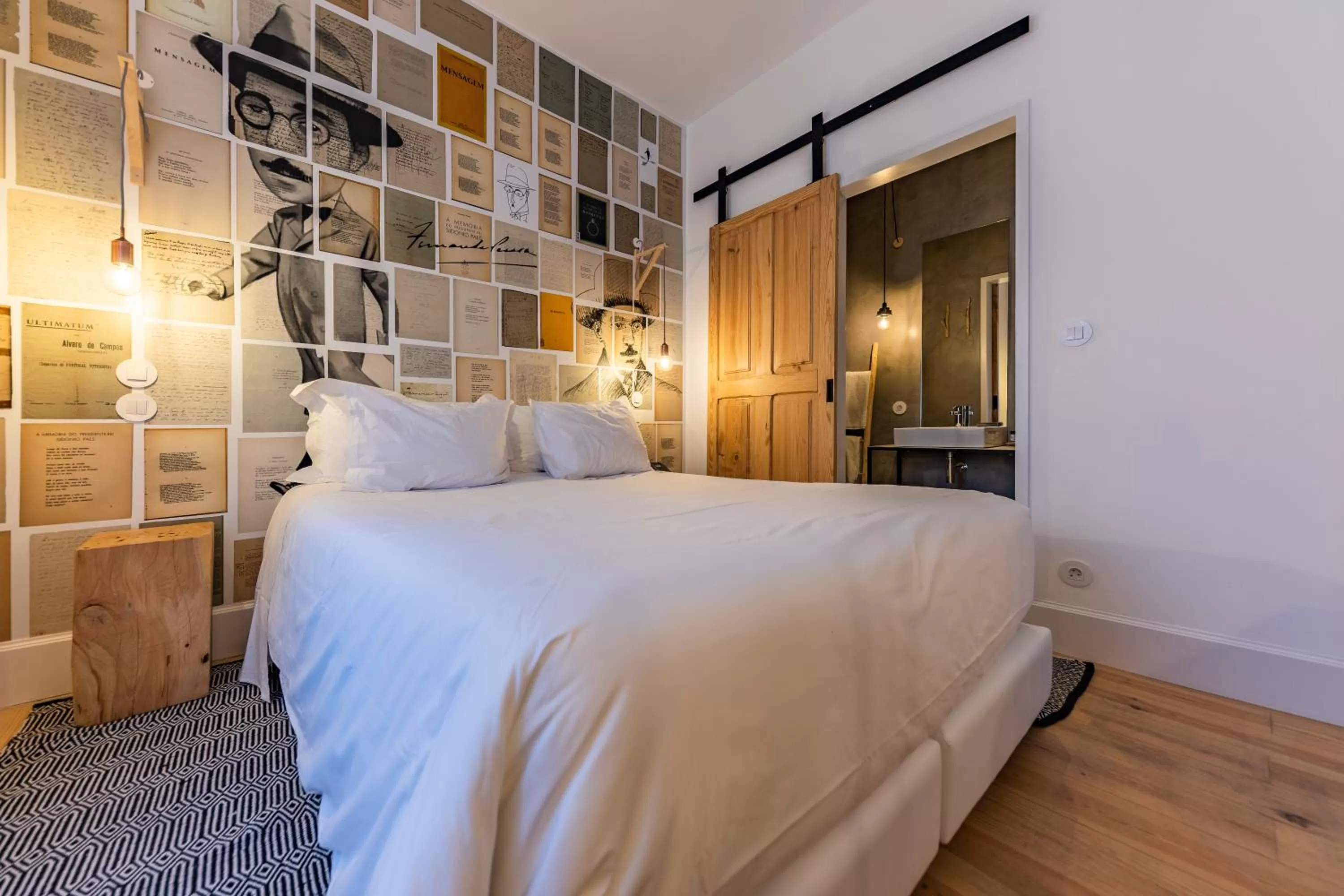 Bed in Sapientia Boutique Hotel