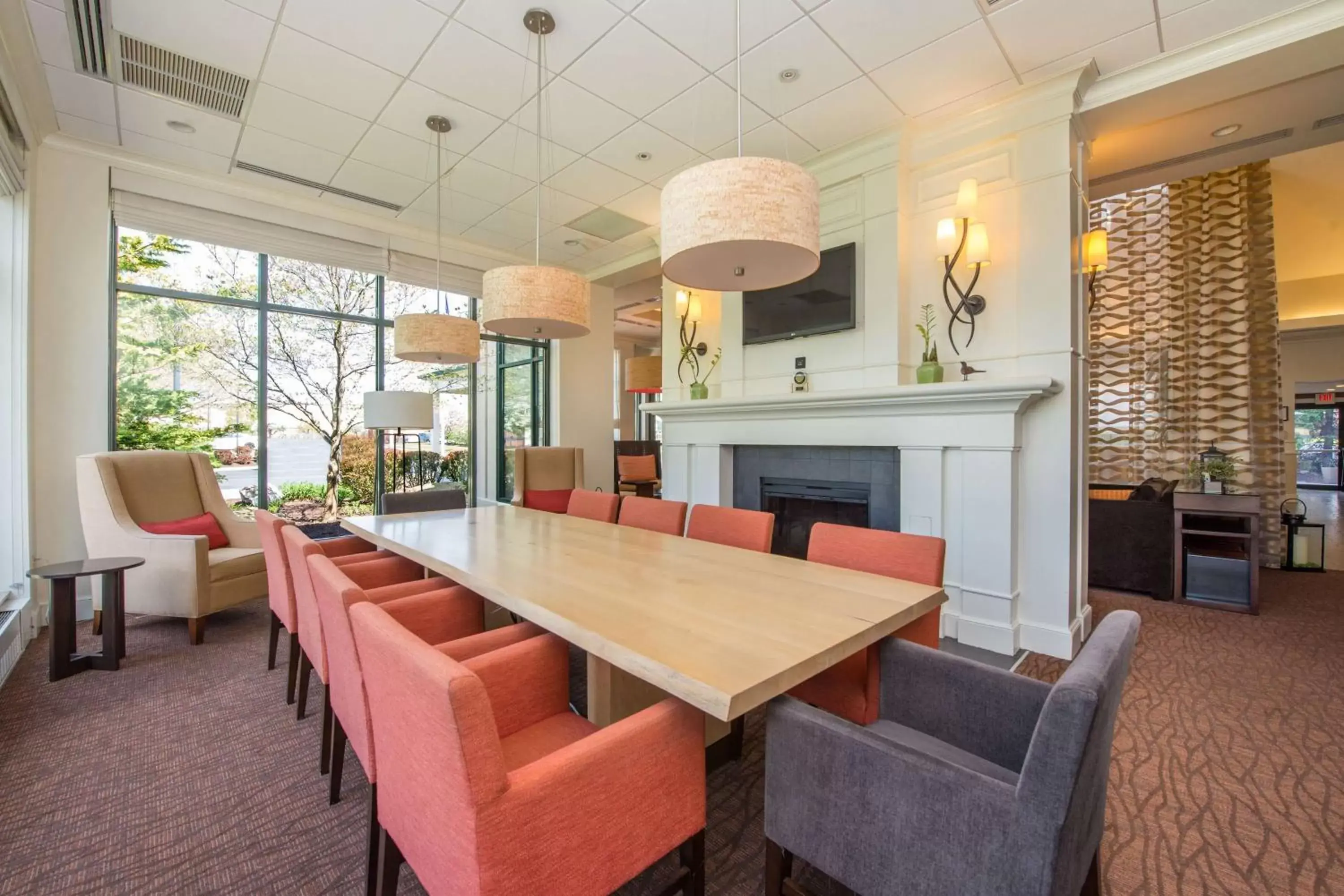 Lobby or reception, Restaurant/Places to Eat in Hilton Garden Inn Poughkeepsie/Fishkill