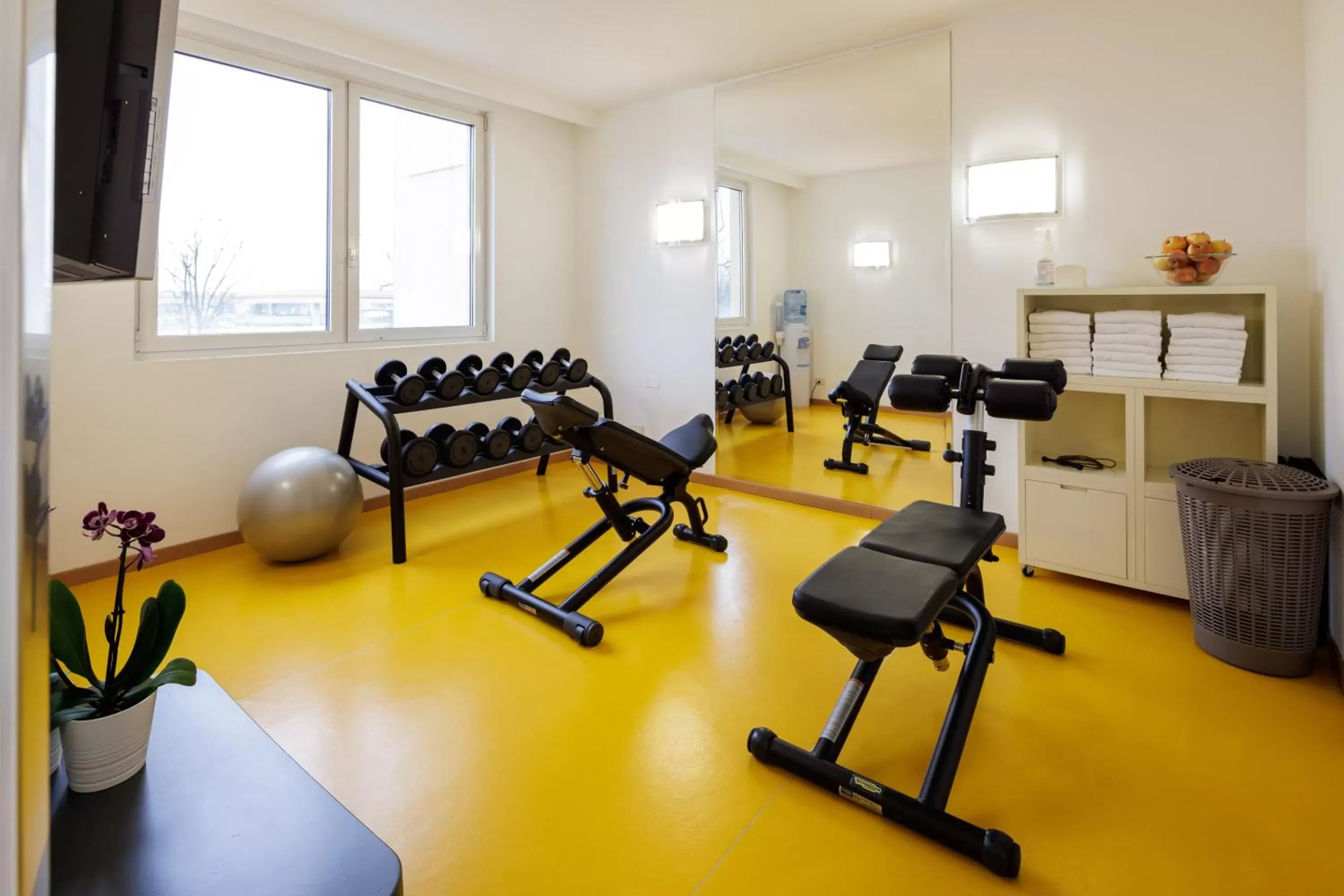 Fitness centre/facilities, Fitness Center/Facilities in Crowne Plaza Padova, an IHG Hotel