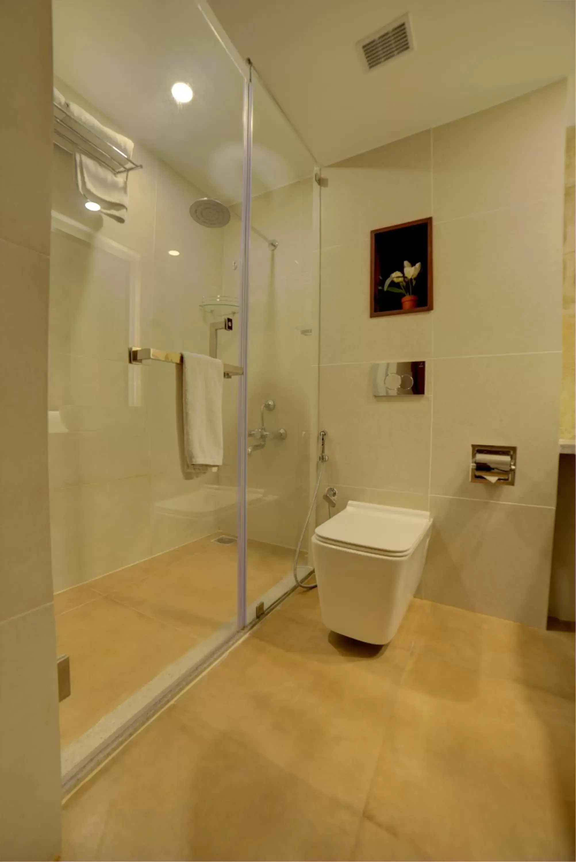 Shower, Bathroom in Goldfinch Hotel Mangalore