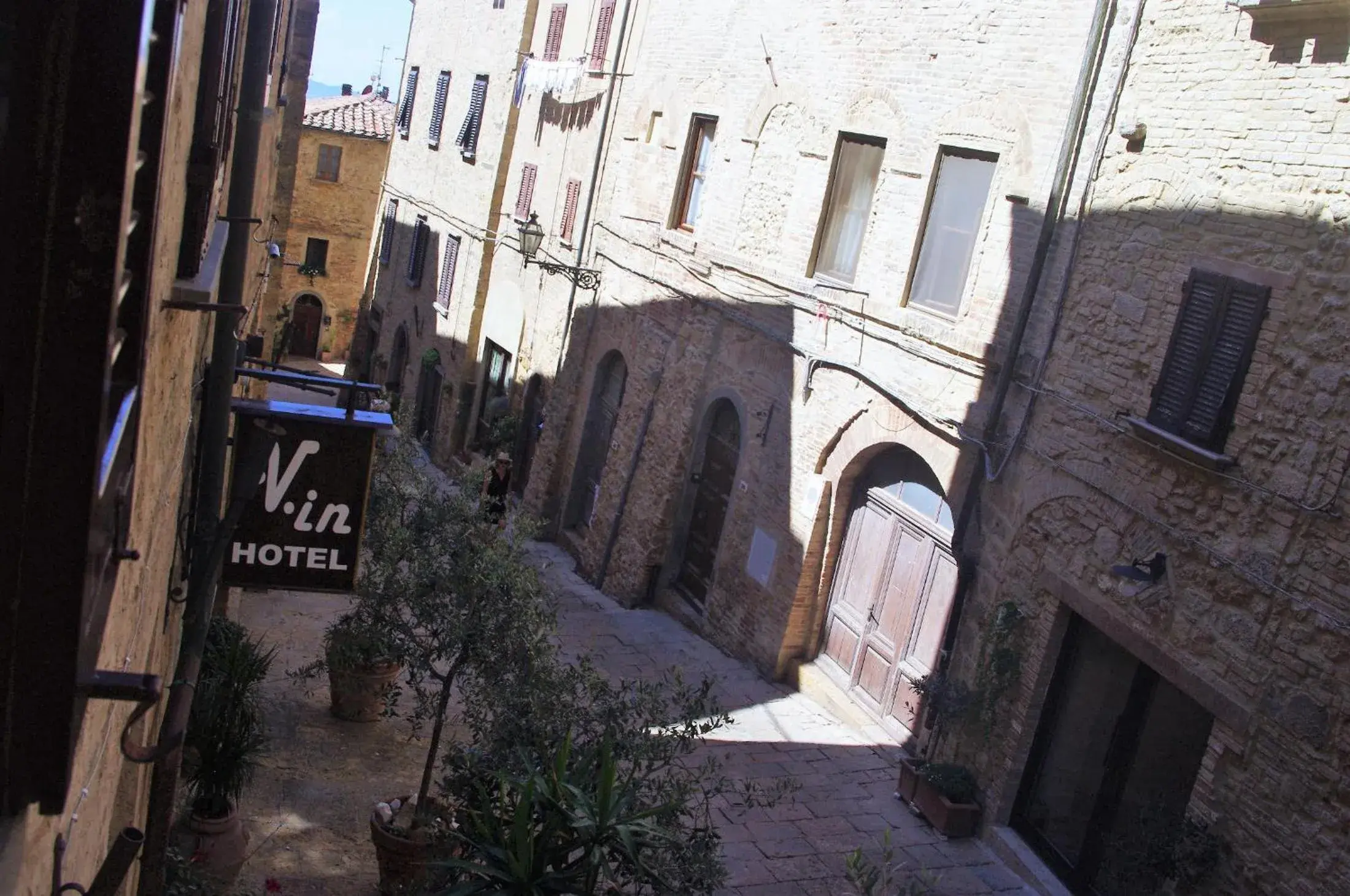 Property building in Hotel Volterra In