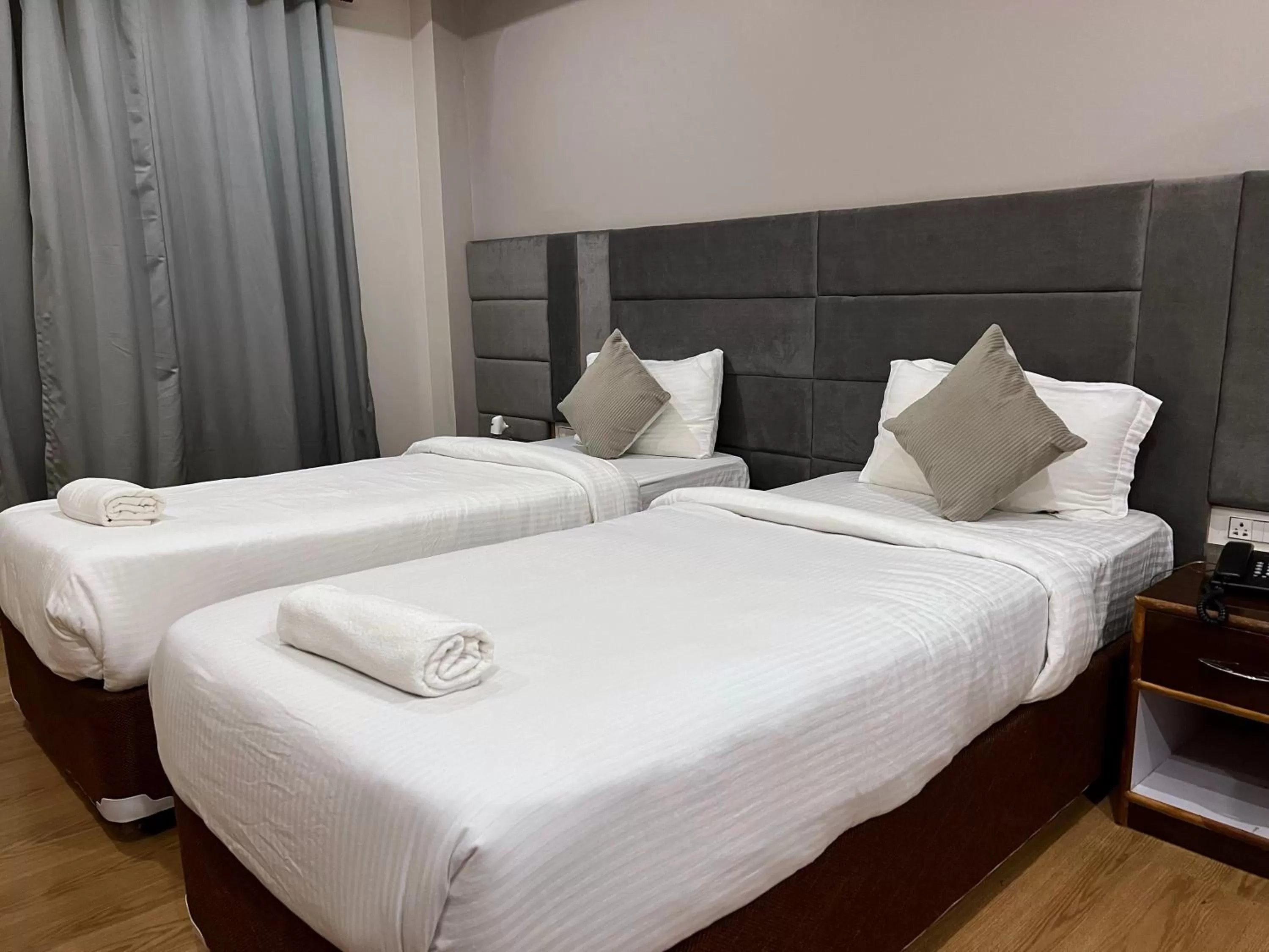 Bed in The Phoenix Residency