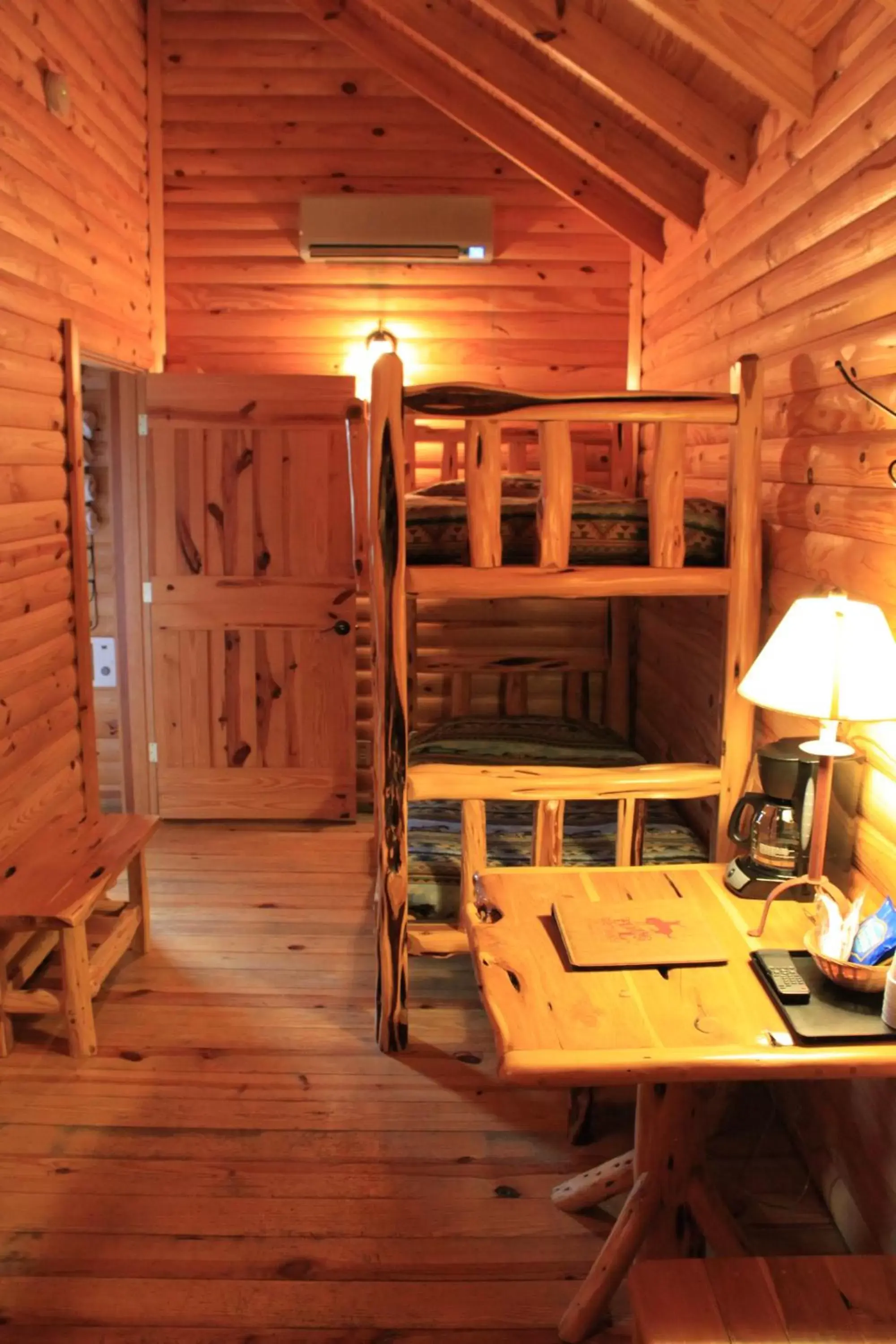 Living room, Bunk Bed in Flying L Ranch Resort