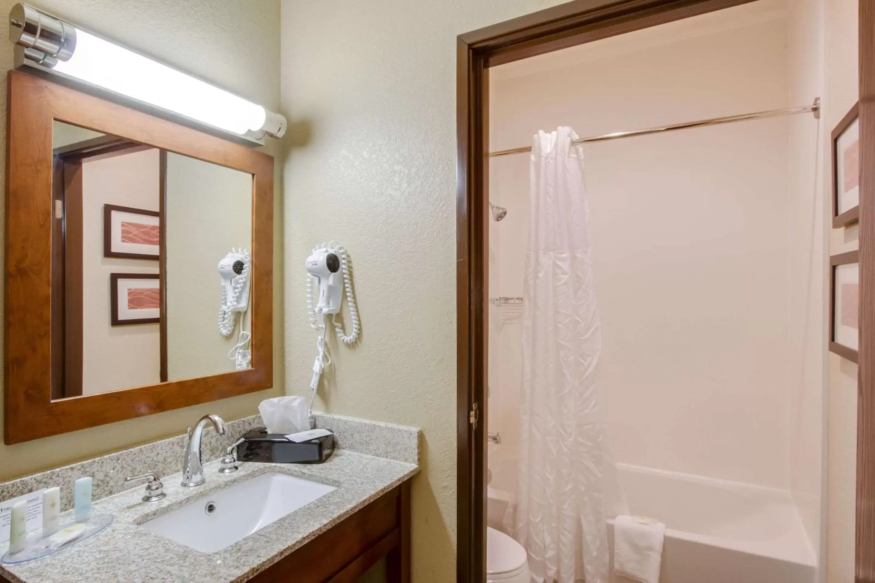 Bathroom in Comfort Inn & Suites Bellevue - Omaha Offutt AFB