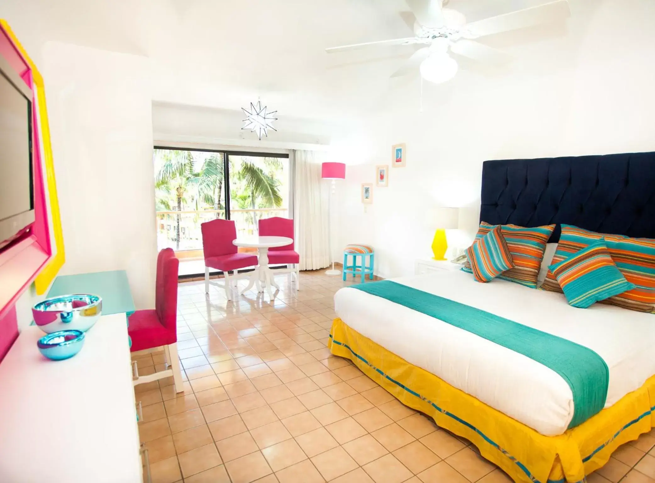Bed in Villa del Palmar Beach Resort & Spa Puerto Vallarta