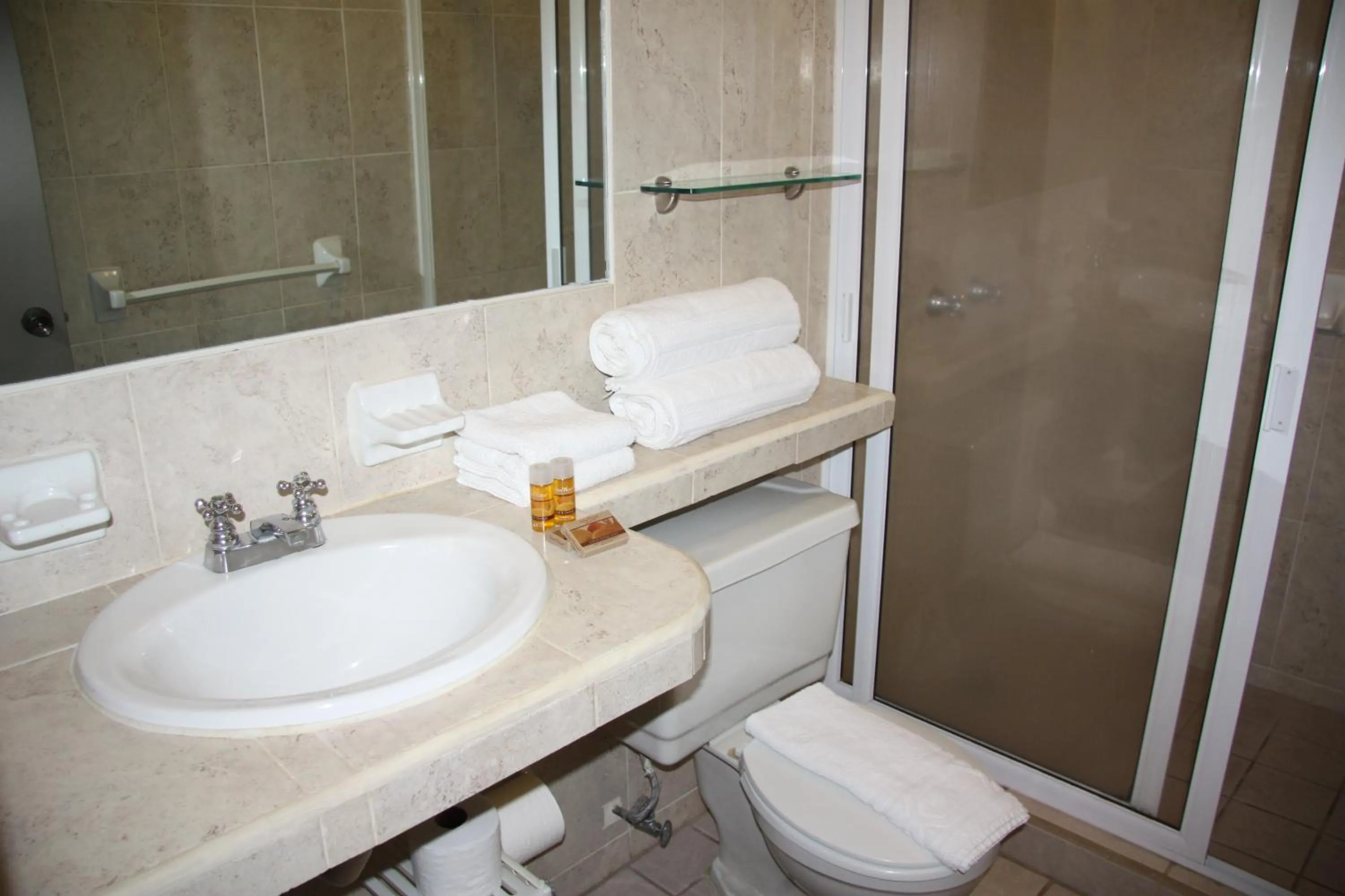 Bathroom in Amapas Apartments Puerto Vallarta