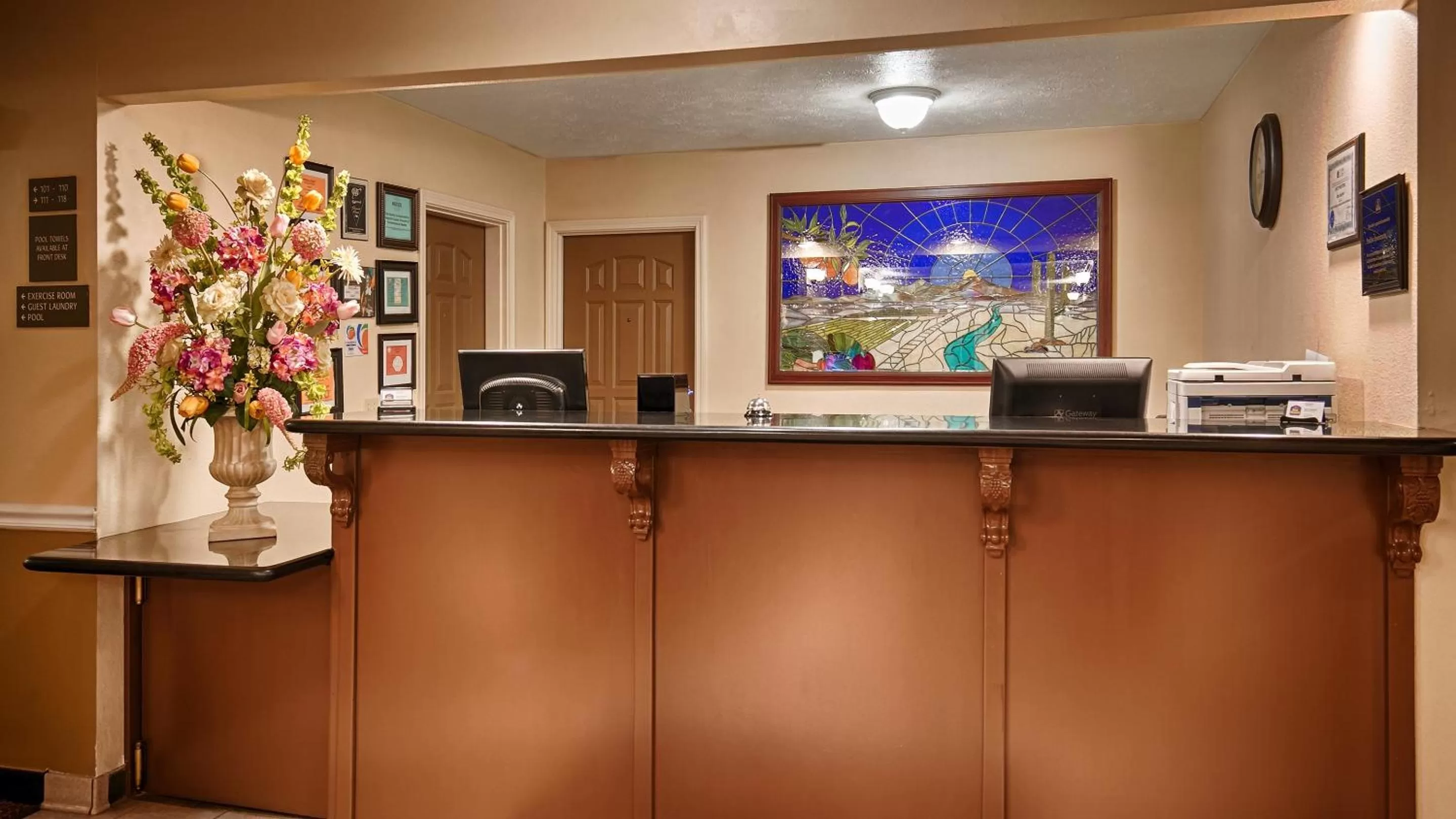 Lobby or reception in Best Western John Jay Inn