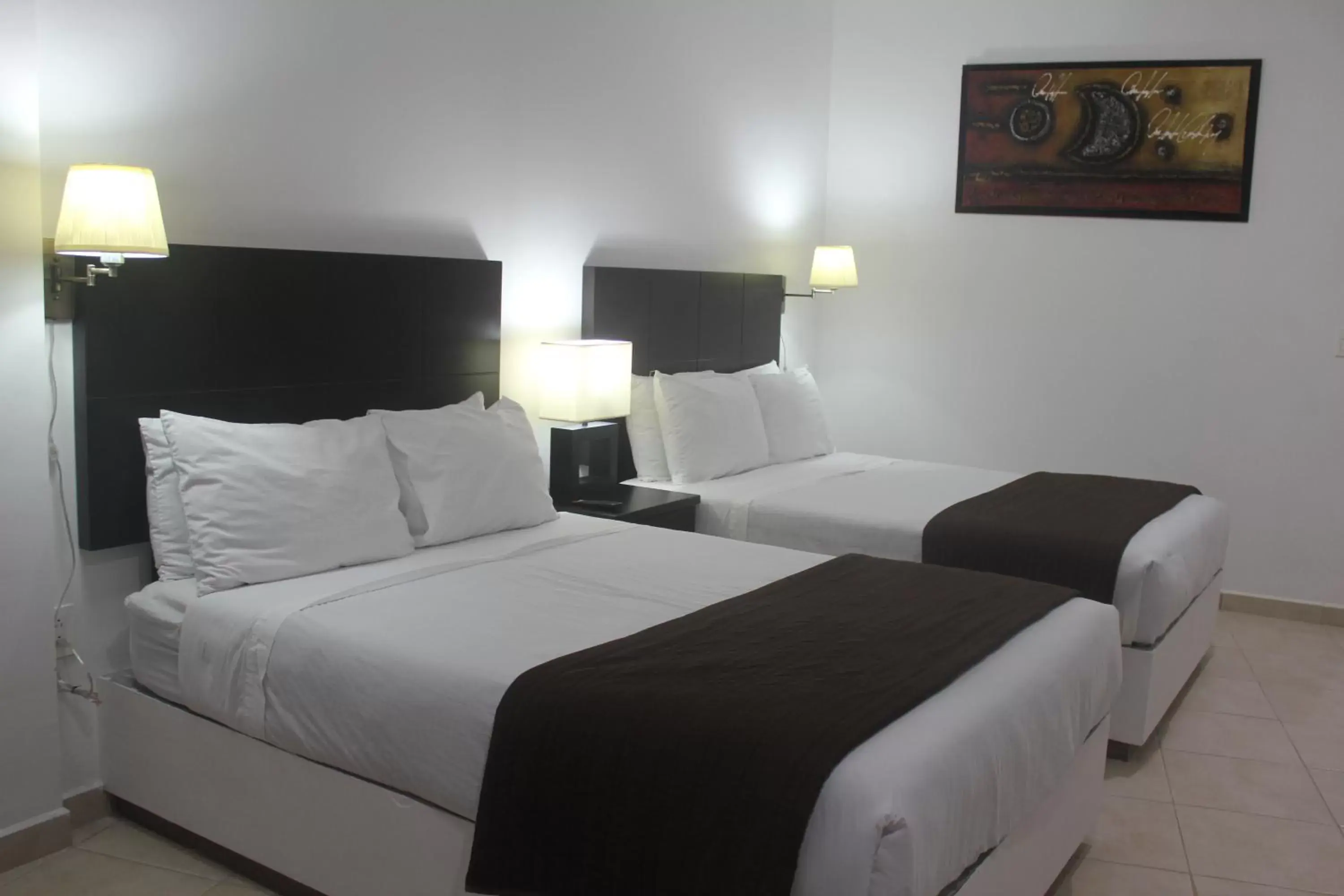 Bed in Hotel Marina Topolobampo