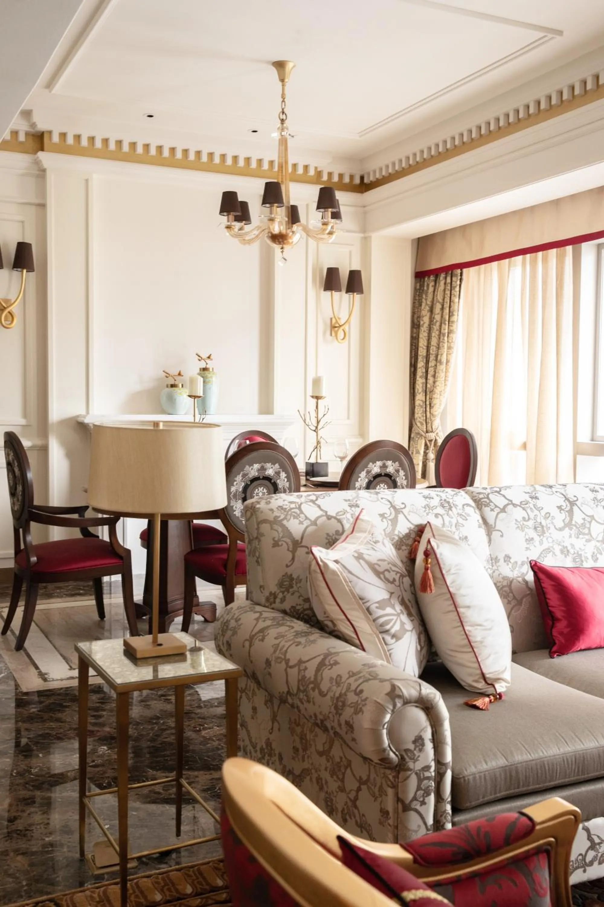 Living room in Jumeirah Living Guangzhou