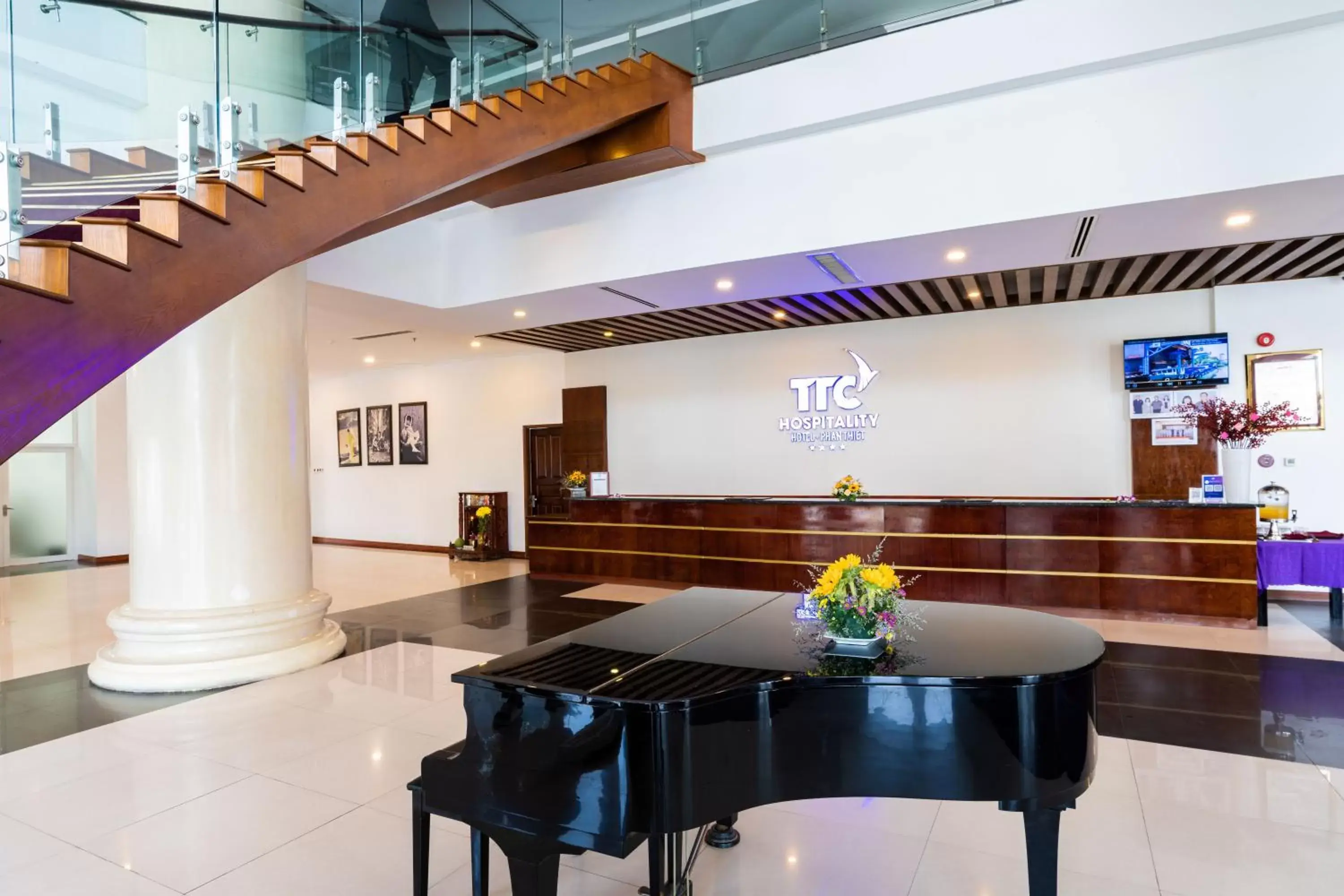 Lobby or reception in TTC Hotel Phan Thiet Lobby or reception in TTC Hotel Phan Thiet