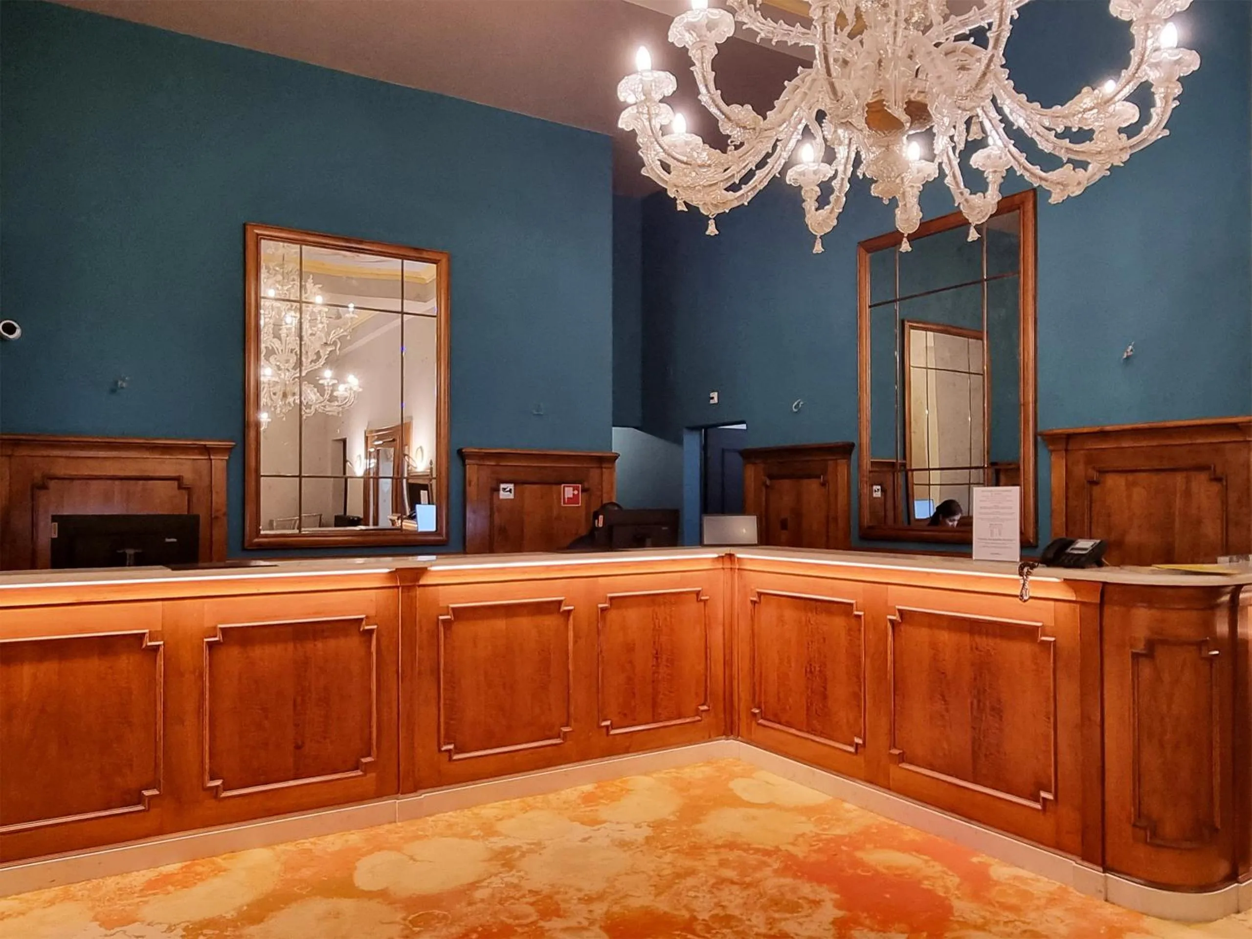 Lobby or reception in Hotel Reine Victoria