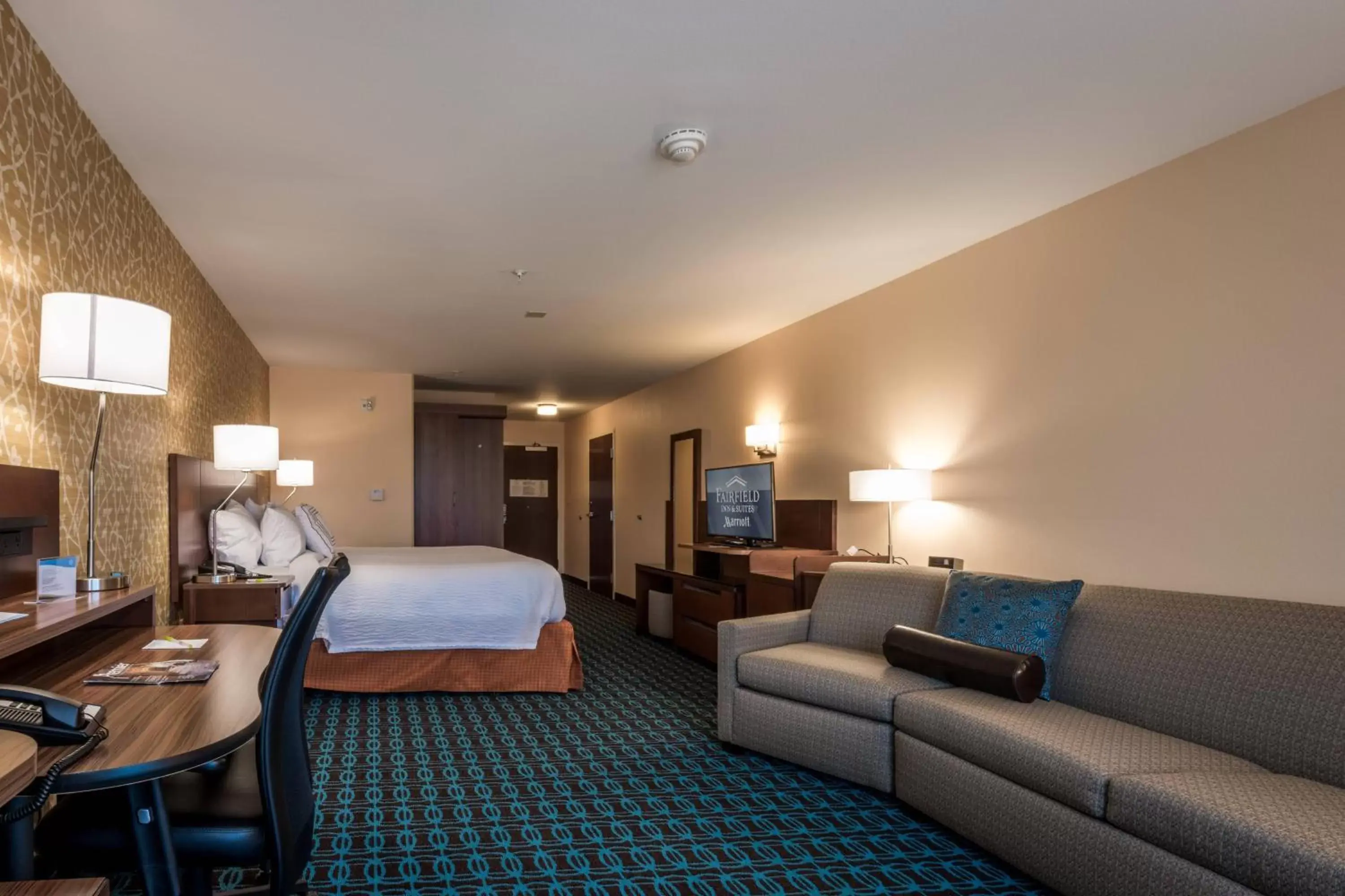 Bedroom in Fairfield Inn & Suites by Marriott Atmore