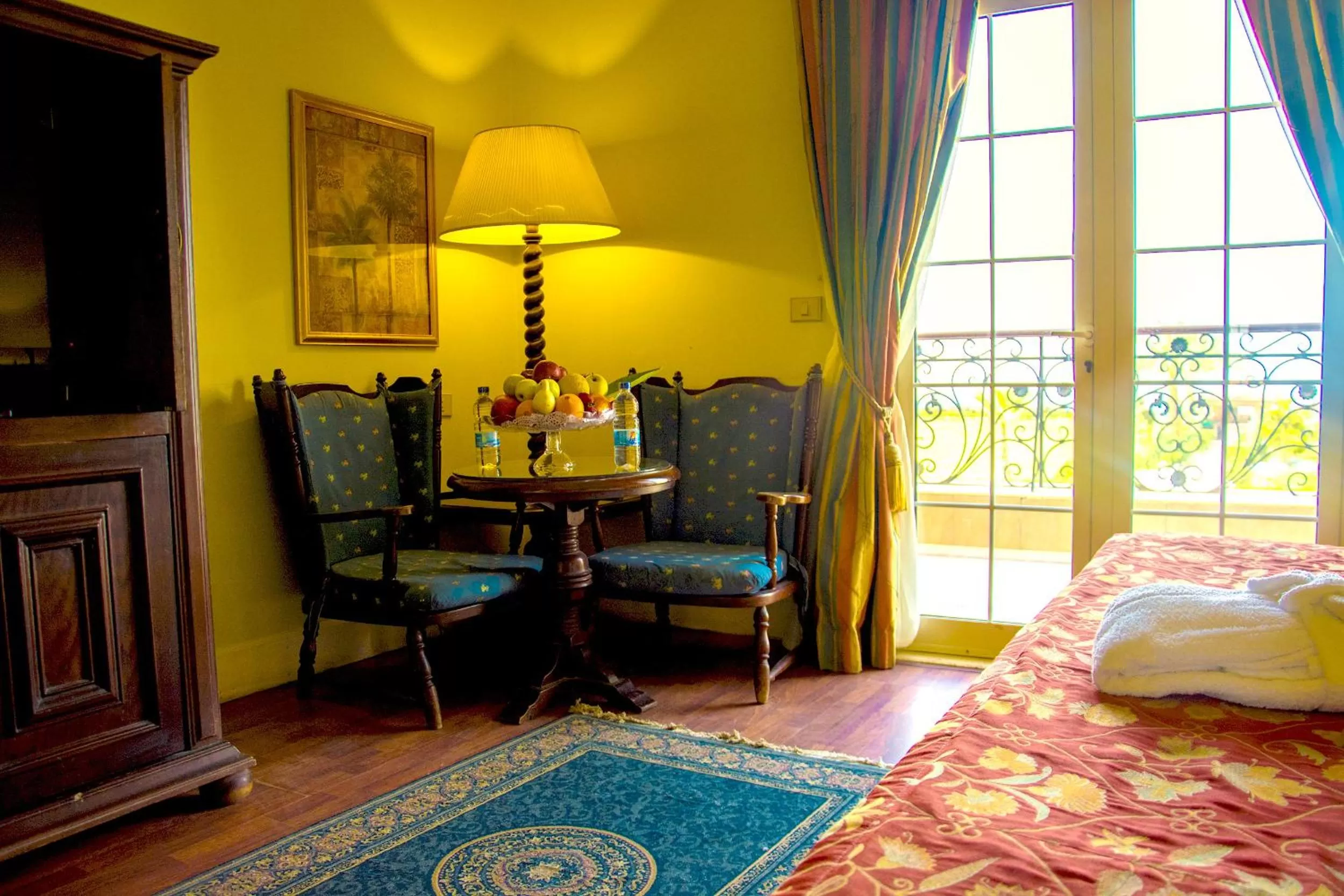 Bed in Helnan Auberge Fayoum