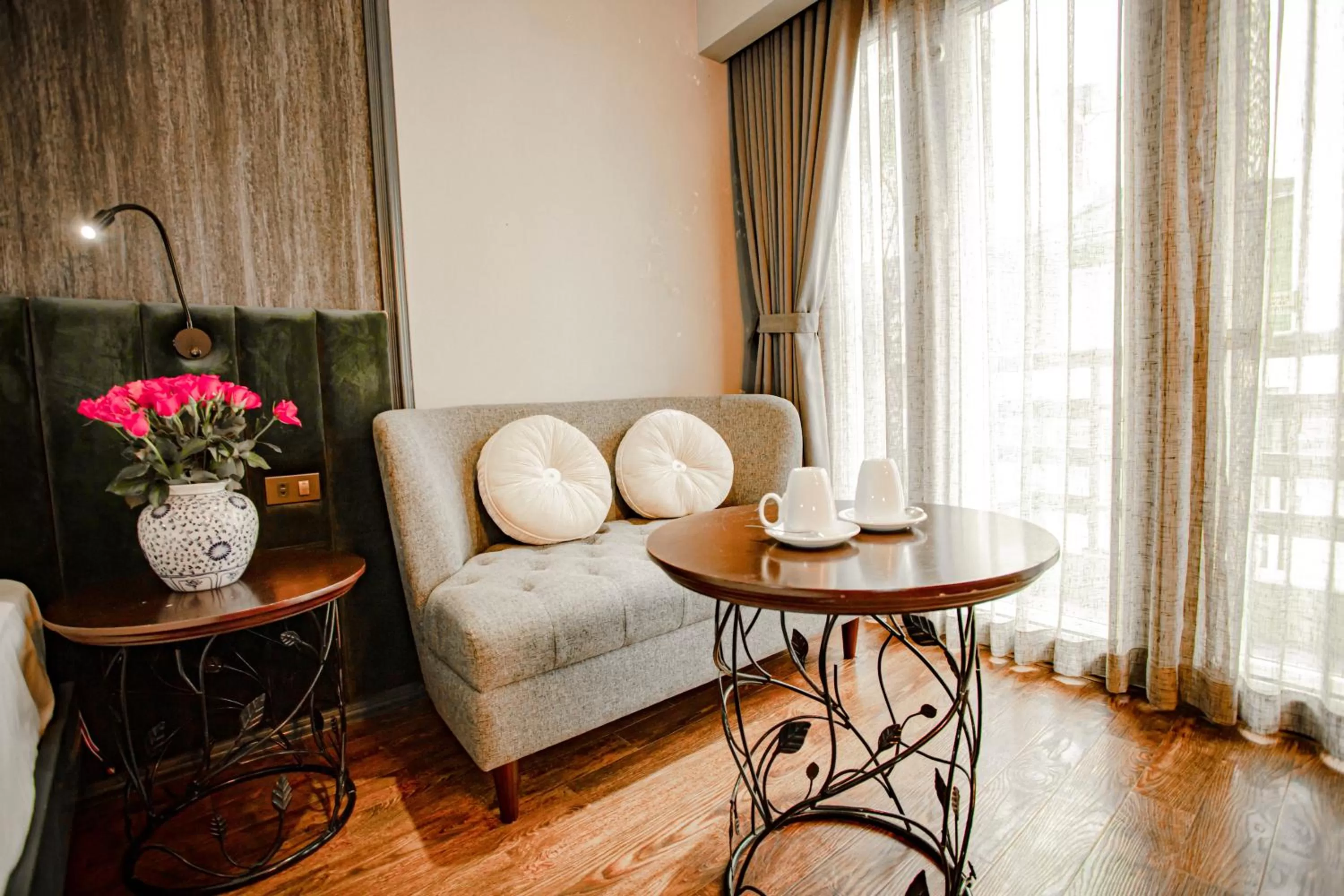 Decorative detail in Hanoi Center Silk Hotel & Travel