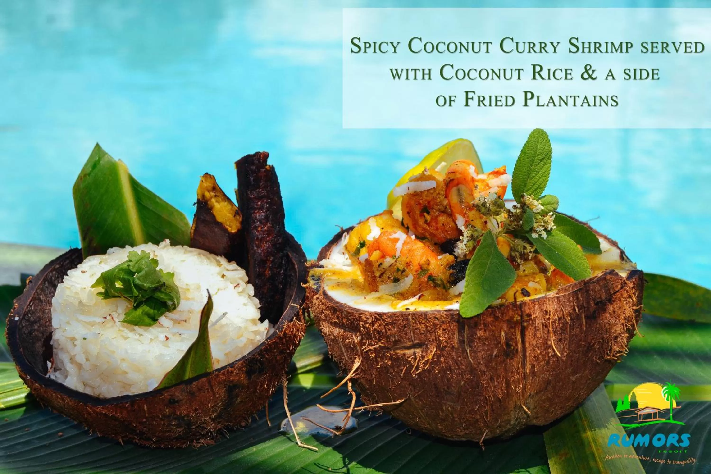 Food and drinks in Rumors Resort Hotel