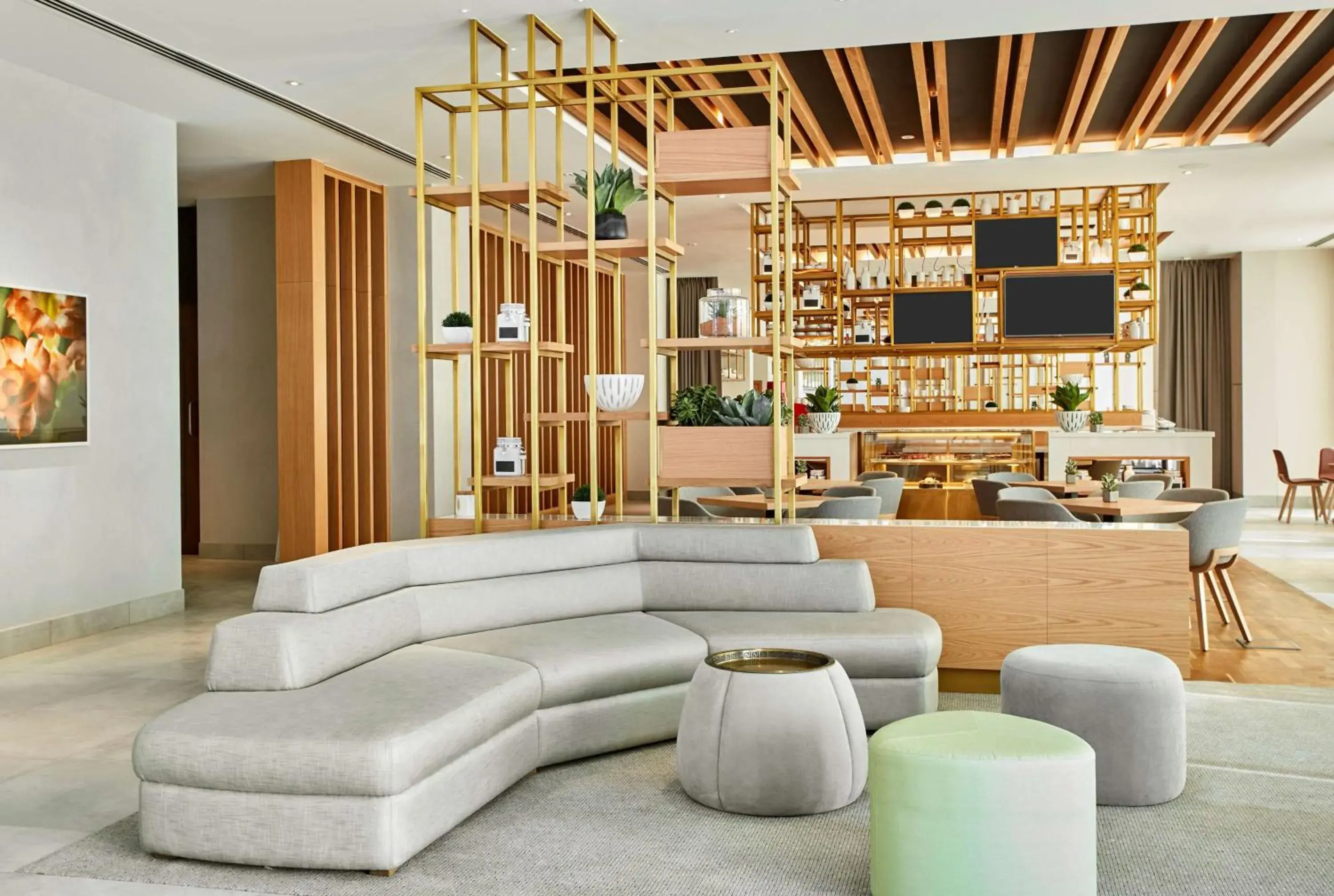 Lobby or reception, Lounge/Bar in Hilton Garden Inn Dubai Mall Of The Emirates